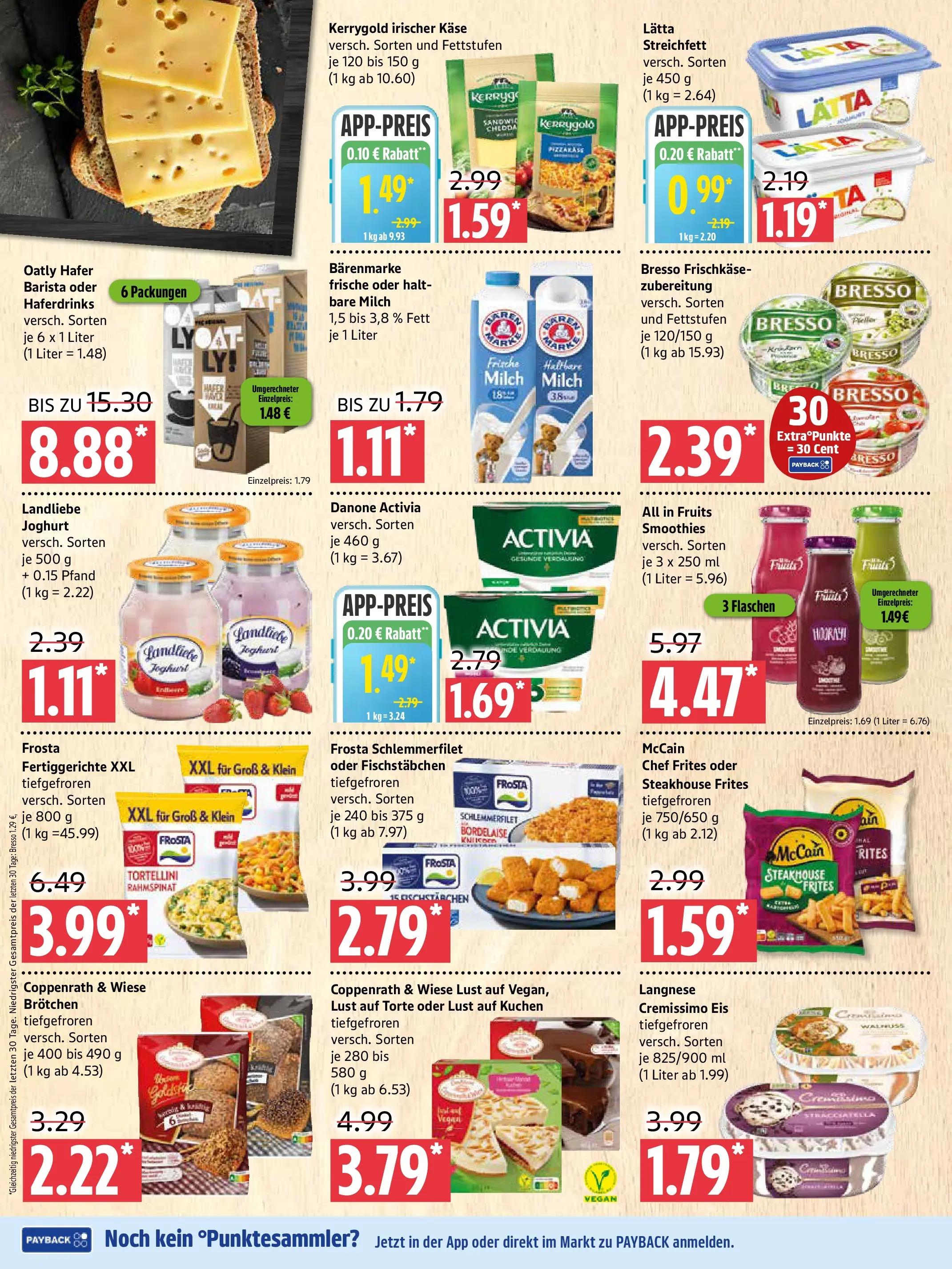 Marktkauf - Marktkauf: Wochenangebote (ab 13.10.2025) » Angebote online | Seite: 4 | Produkte: Käse, Kuchen, Eis, Frischkase