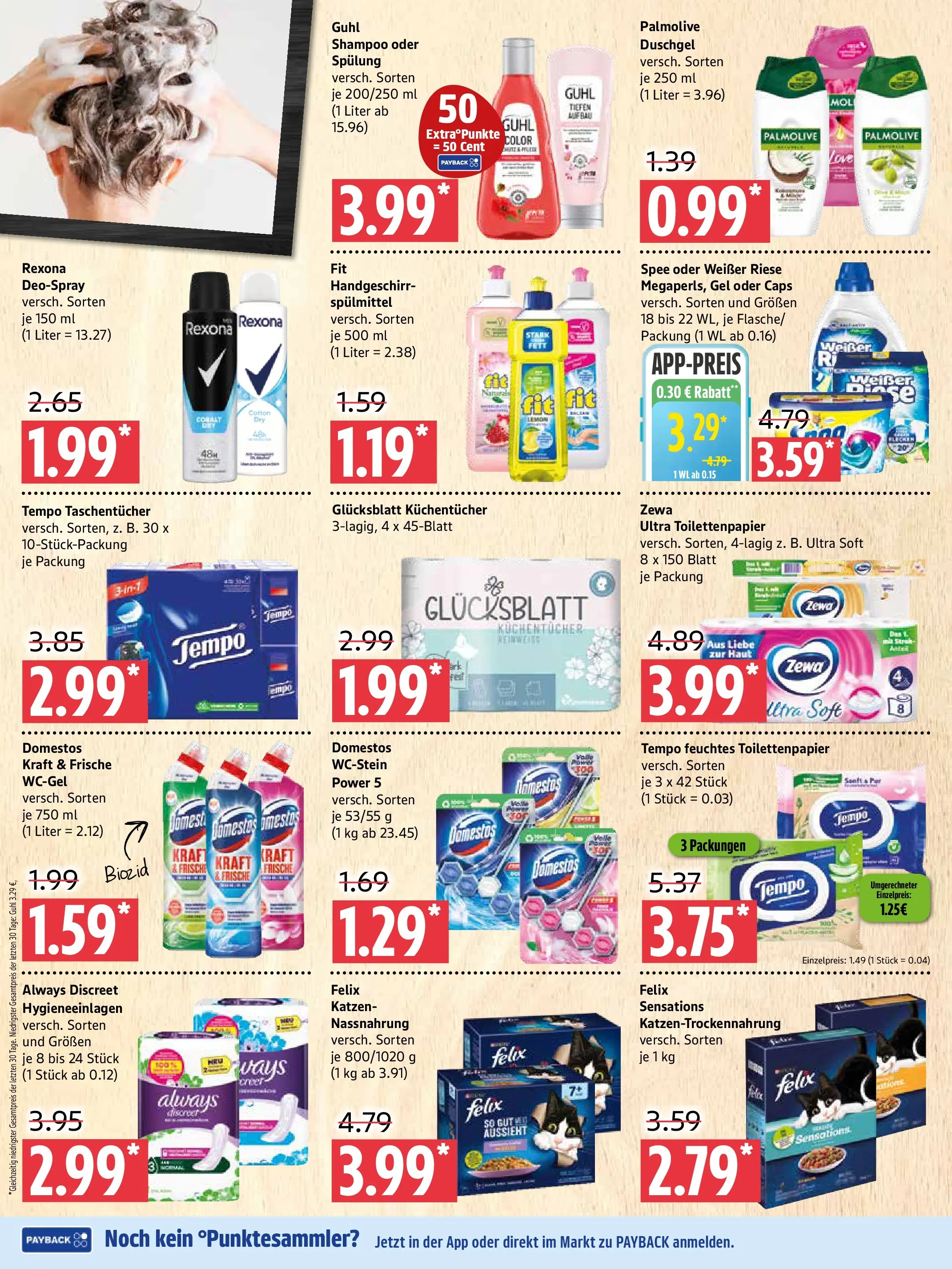 Marktkauf - Marktkauf: Wochenangebote (ab 13.10.2025) » Angebote online | Seite: 8 | Produkte: Zewa, Shampoo, Spülung, Spee