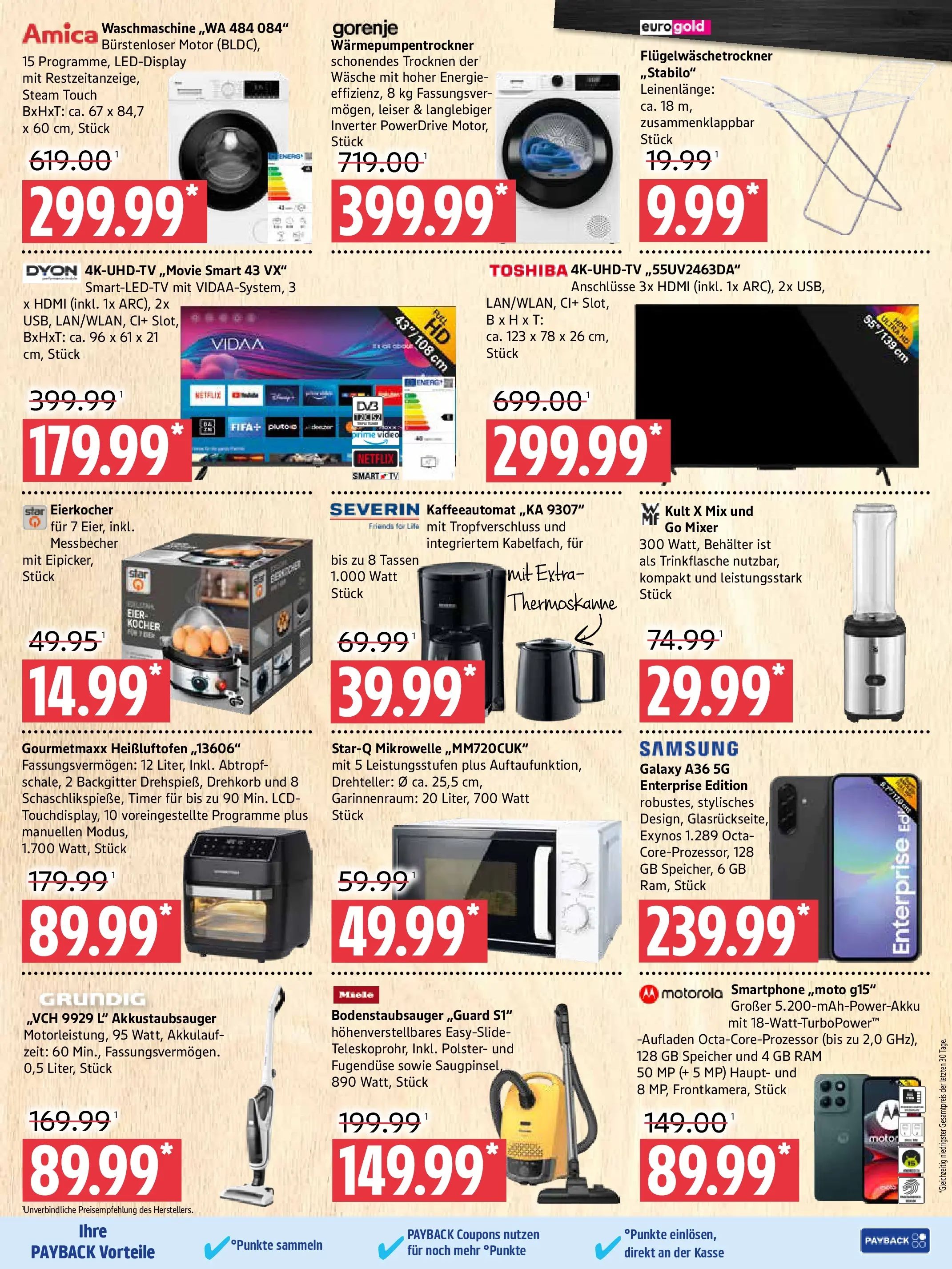 Marktkauf - Marktkauf: Wochenangebote (ab 13.10.2025) » Angebote online | Seite: 9 | Produkte: Gorenje, Energy, Samsung, Eierkocher