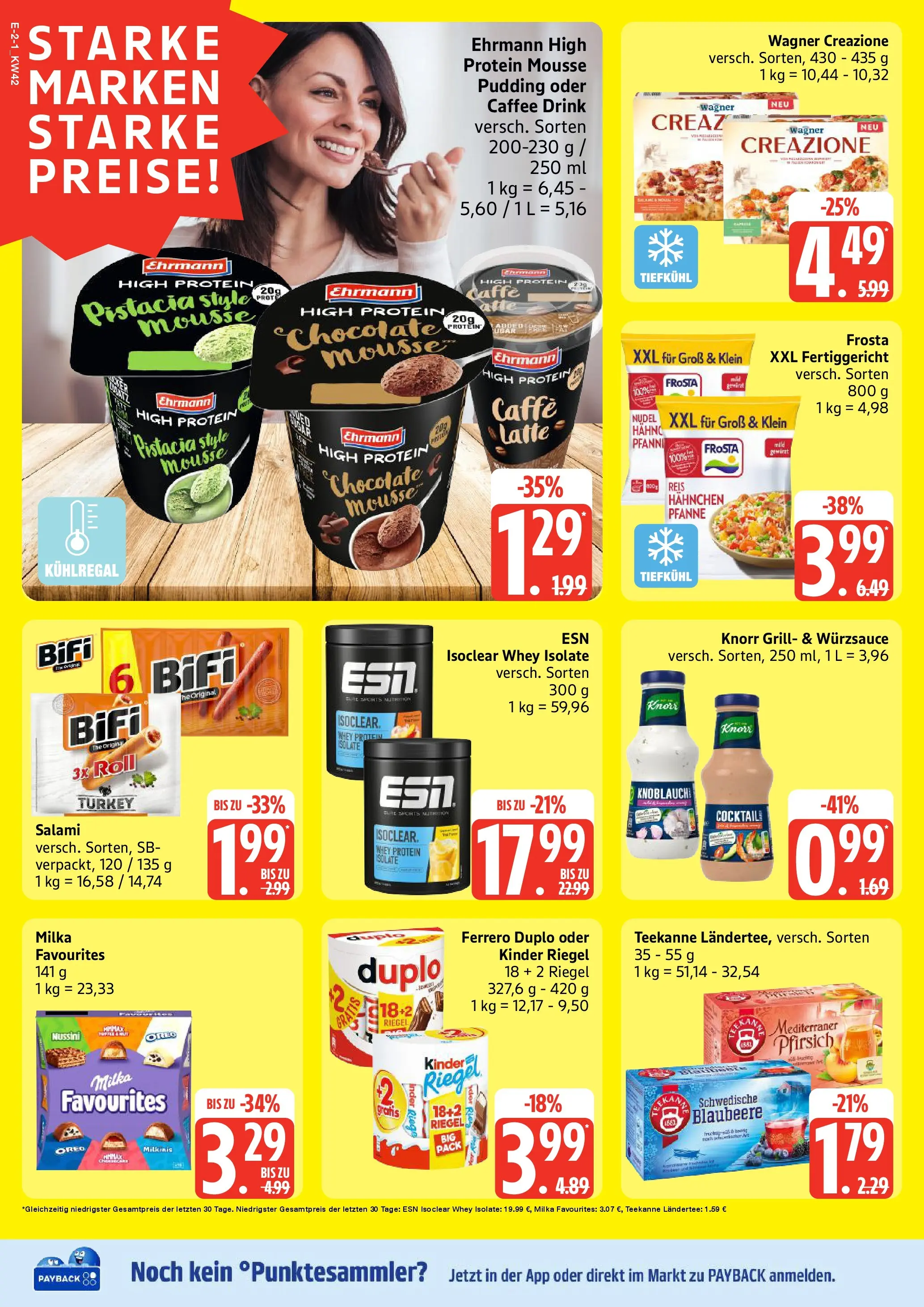 Edeka prospekt Ratzeburg	 (ab 12.10.2025) » Angebote Online | Seite: 2 | Produkte: Frosta, Knoblauch, Pfirsich, Teekanne