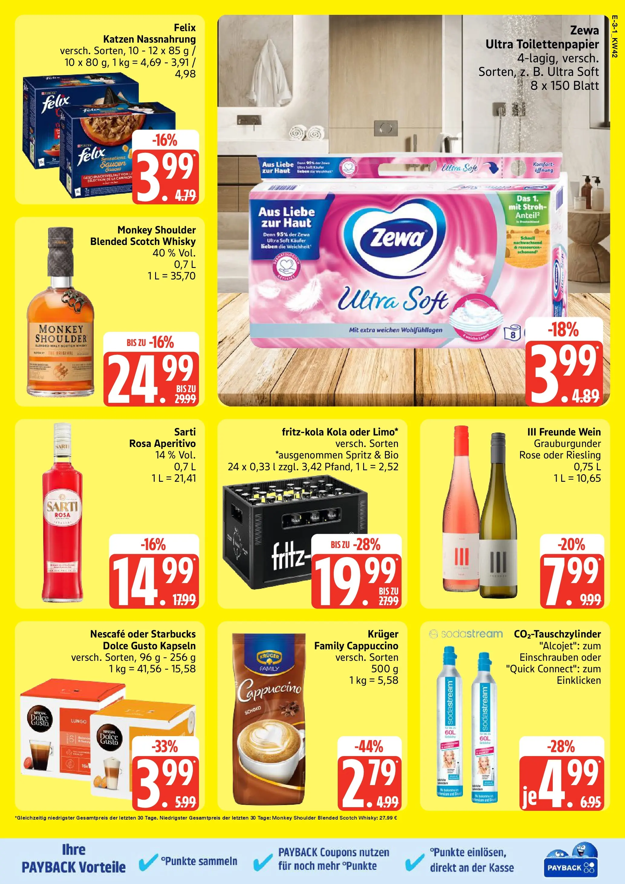Edeka prospekt Ratzeburg	 (ab 12.10.2025) » Angebote Online | Seite: 3 | Produkte: Whisky, Nescafe, Dolce Gusto kapseln, Dolce gusto