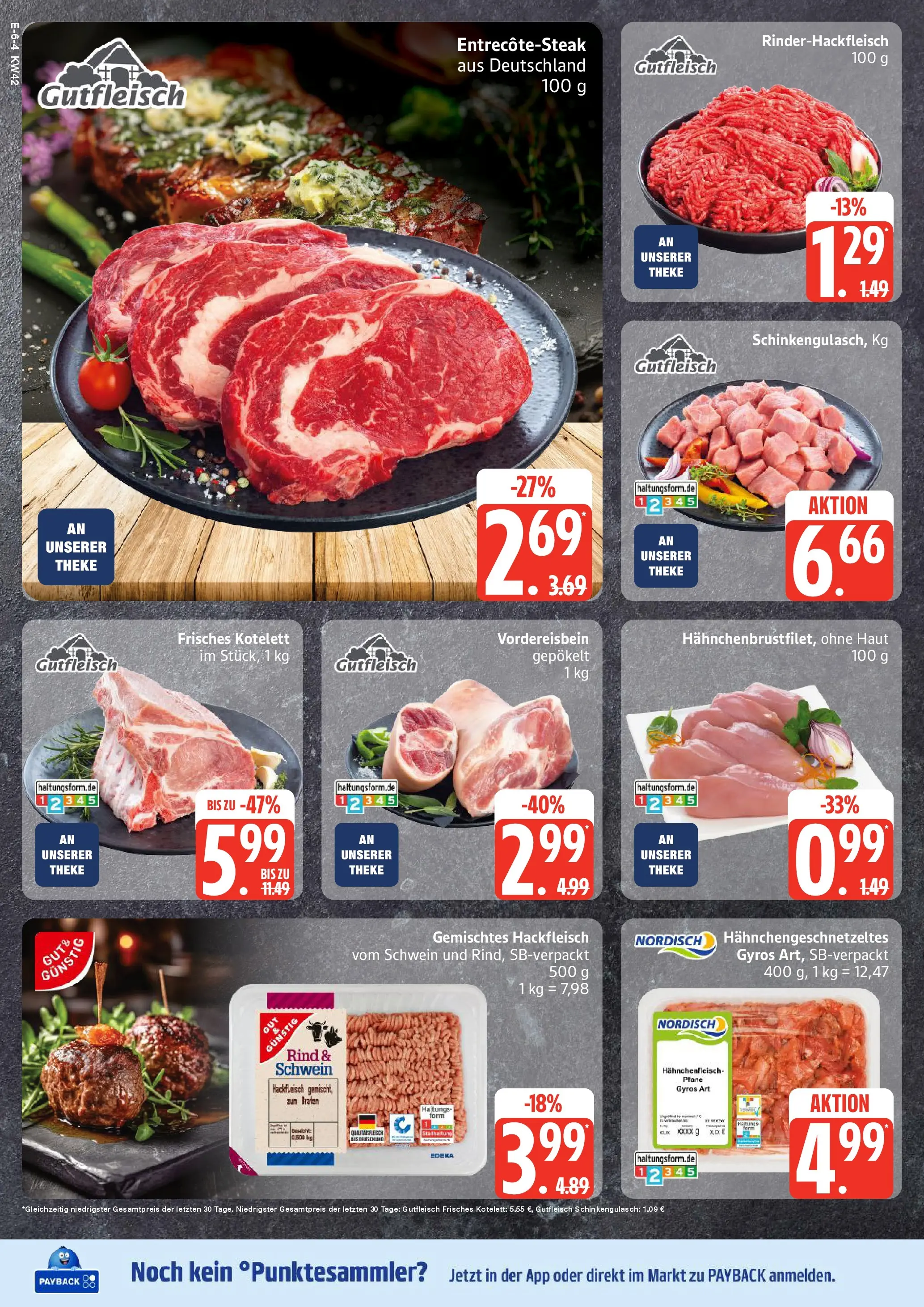 Marktkauf - Marktkauf: Wochenangebote (ab 13.10.2025) » Angebote online | Seite: 6 | Produkte: Theke, Gyros, Hackfleisch