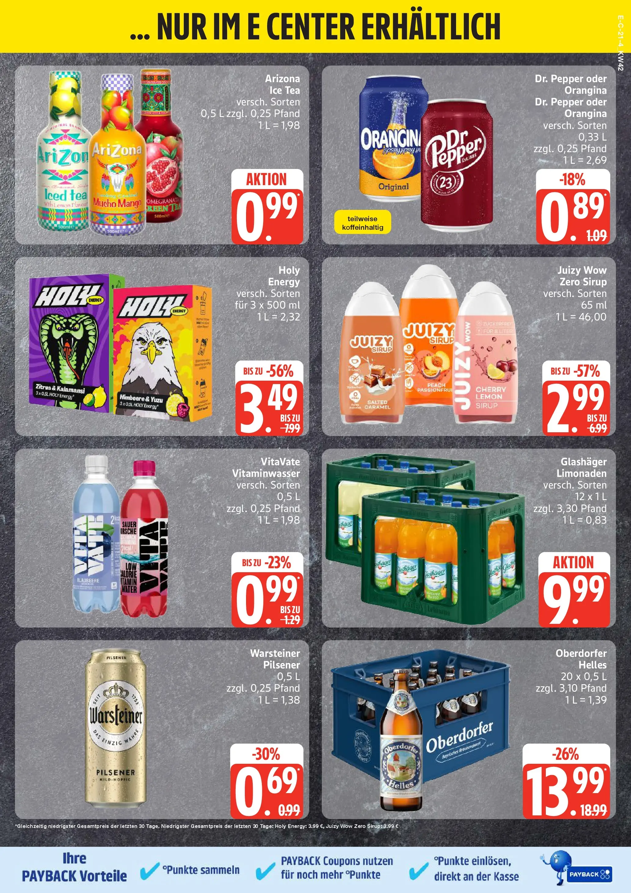 Marktkauf - Marktkauf: Wochenangebote (ab 13.10.2025) » Angebote online | Seite: 21 | Produkte: Energy, Sirup, Mango, Himbeere
