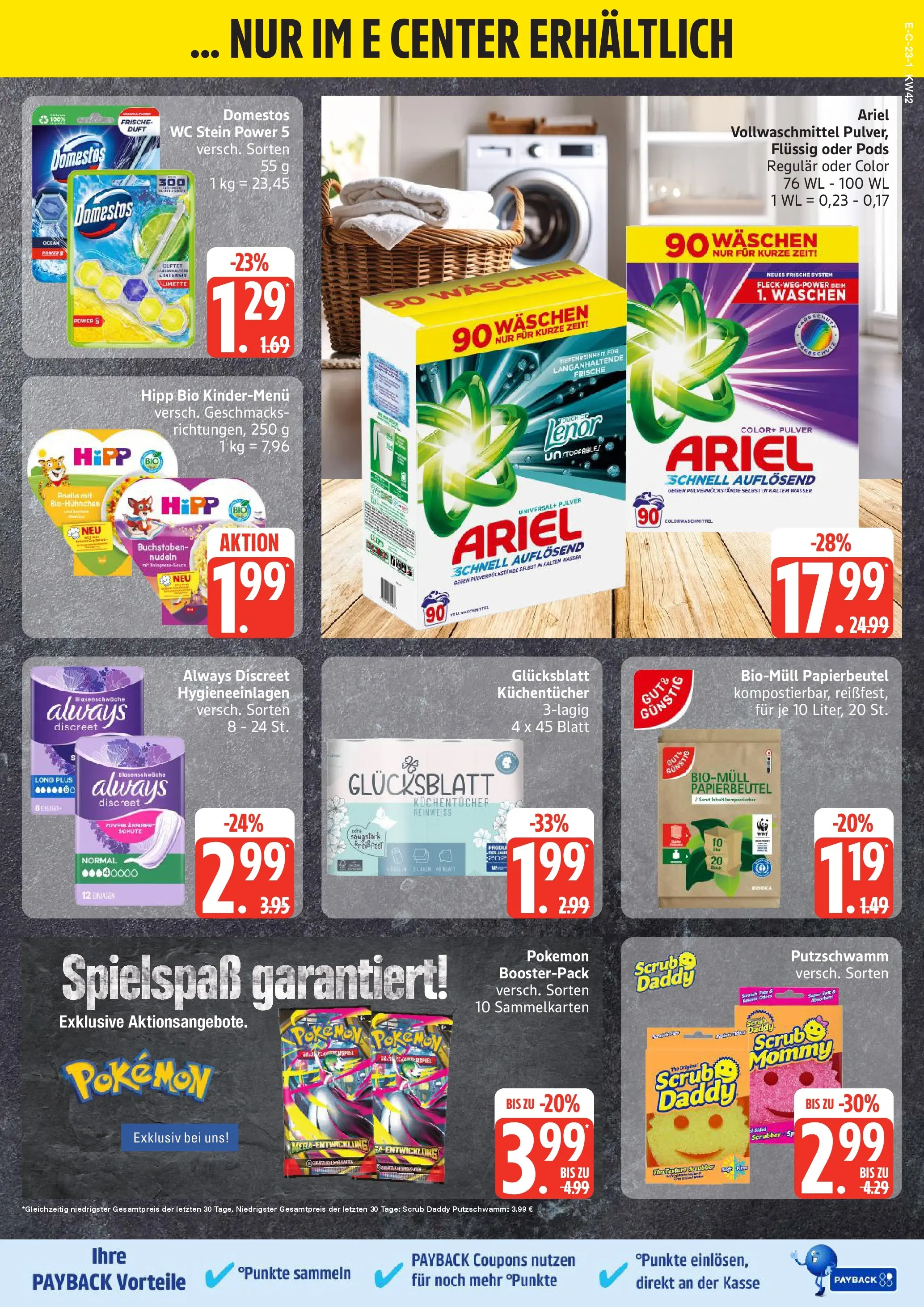 Edeka prospekt Hamburg	 (ab 13.10.2025) » Angebote Online | Seite: 23 | Produkte: Duft, Wasser, WC Stein, Limette