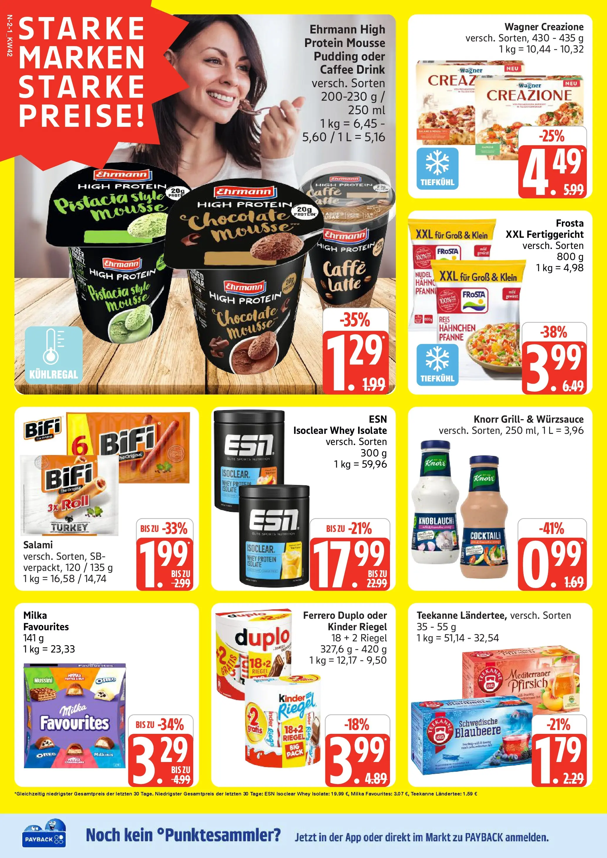 Marktkauf - Marktkauf: Wochenangebote (ab 13.10.2025) » Angebote online | Seite: 2 | Produkte: Knorr, Milka, Frosta, Pfirsich