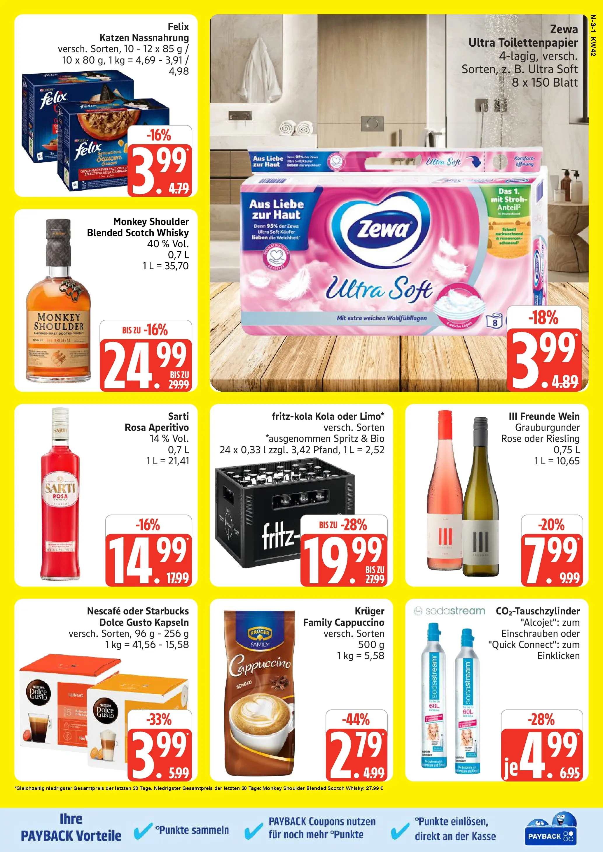 Marktkauf - Marktkauf: Wochenangebote (ab 13.10.2025) » Angebote online | Seite: 3 | Produkte: Dolce Gusto kapseln, Dolce gusto, Sodastream, Toilettenpapier