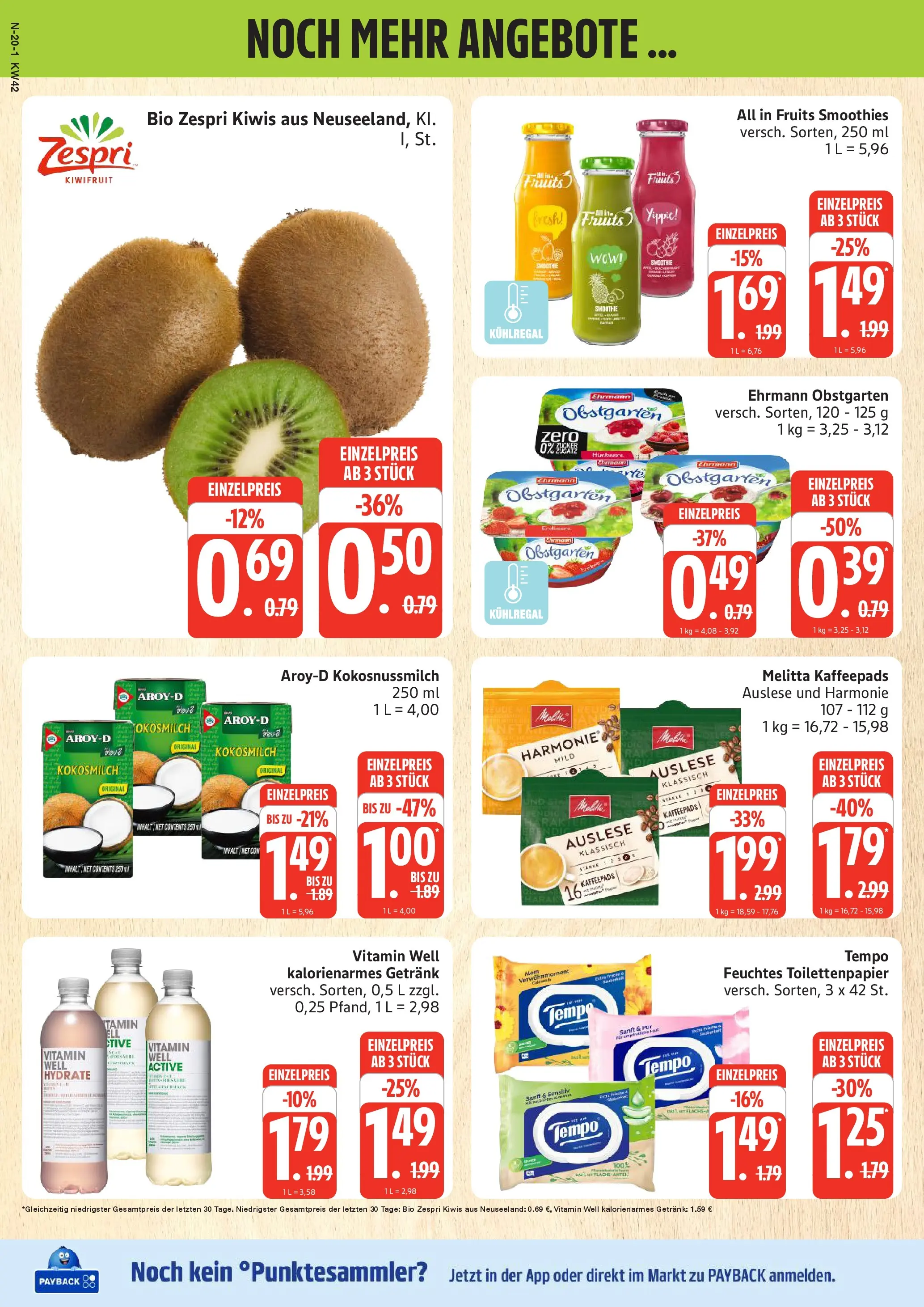 Marktkauf - Marktkauf: Wochenangebote (ab 13.10.2025) » Angebote online | Seite: 20 | Produkte: Melitta, Tempo, Toilettenpapier, Feuchtes Toilettenpapier