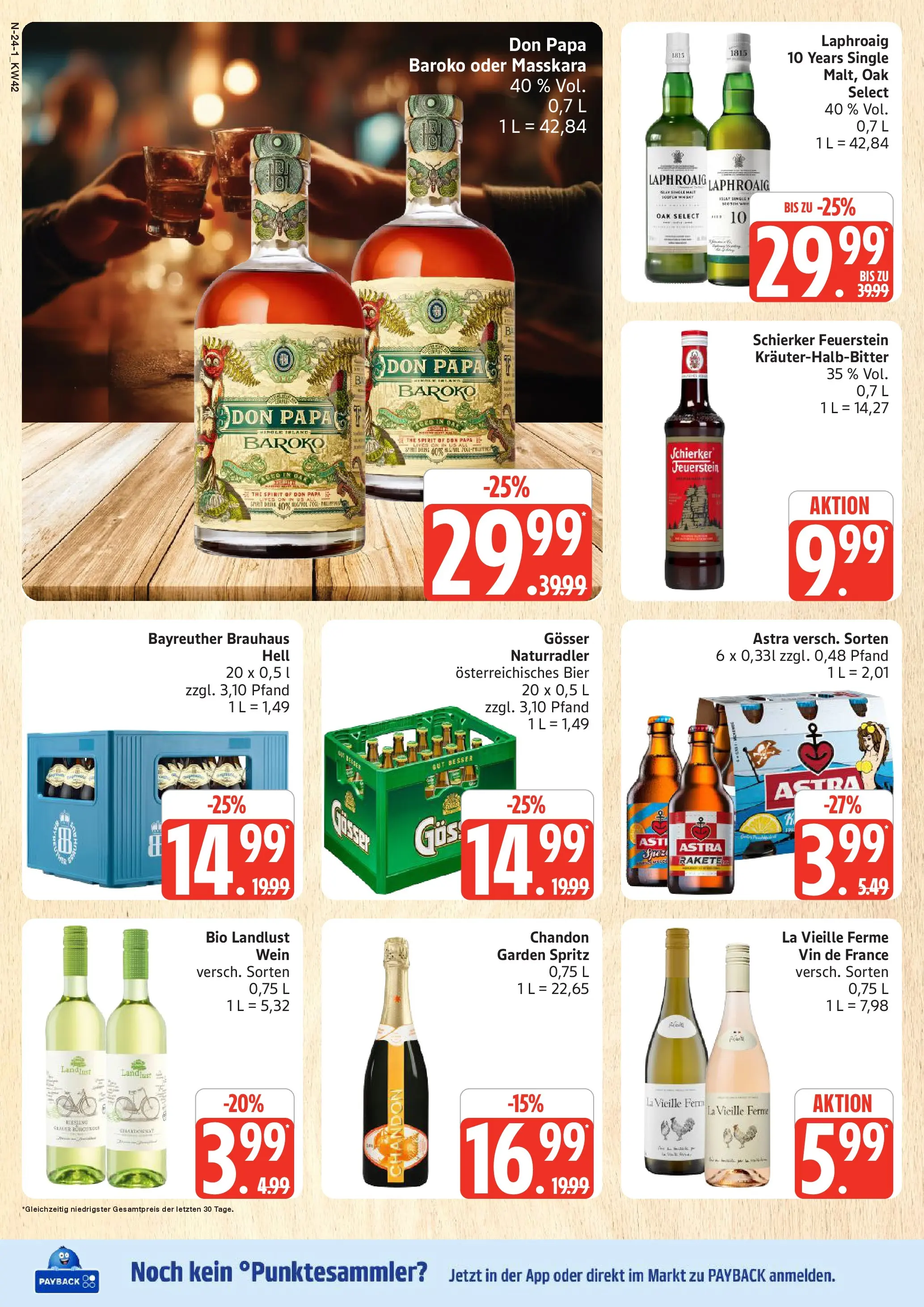 Marktkauf - Marktkauf: Wochenangebote (ab 13.10.2025) » Angebote online | Seite: 24 | Produkte: Bier, Astra, Wein