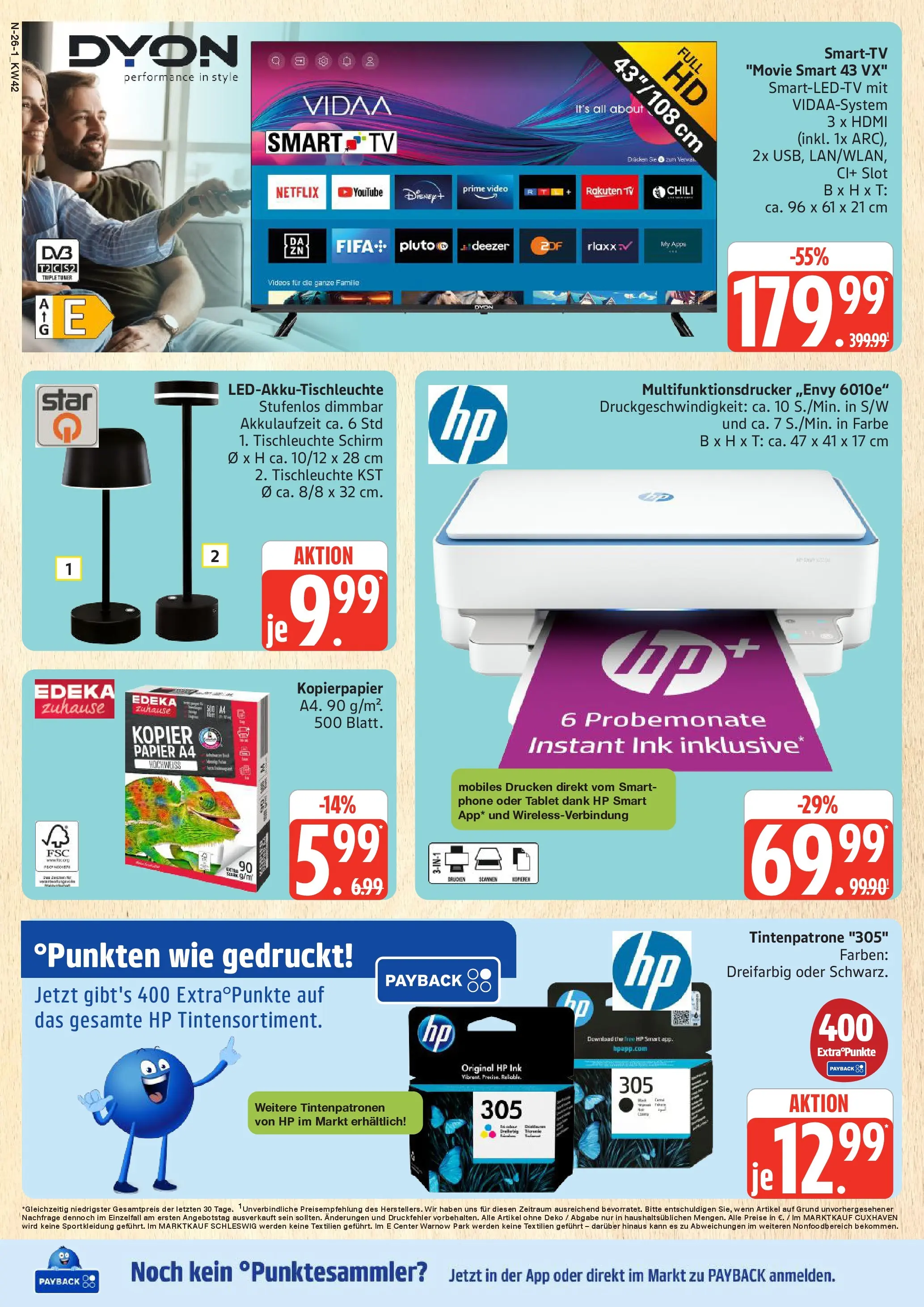 Marktkauf - Marktkauf: Wochenangebote (ab 13.10.2025) » Angebote online | Seite: 26 | Produkte: HP, Chili, Tablet, Video