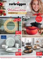 Zurbrüggen Zurbrüggen: feiert Weihnachten - bis 15.11.2025