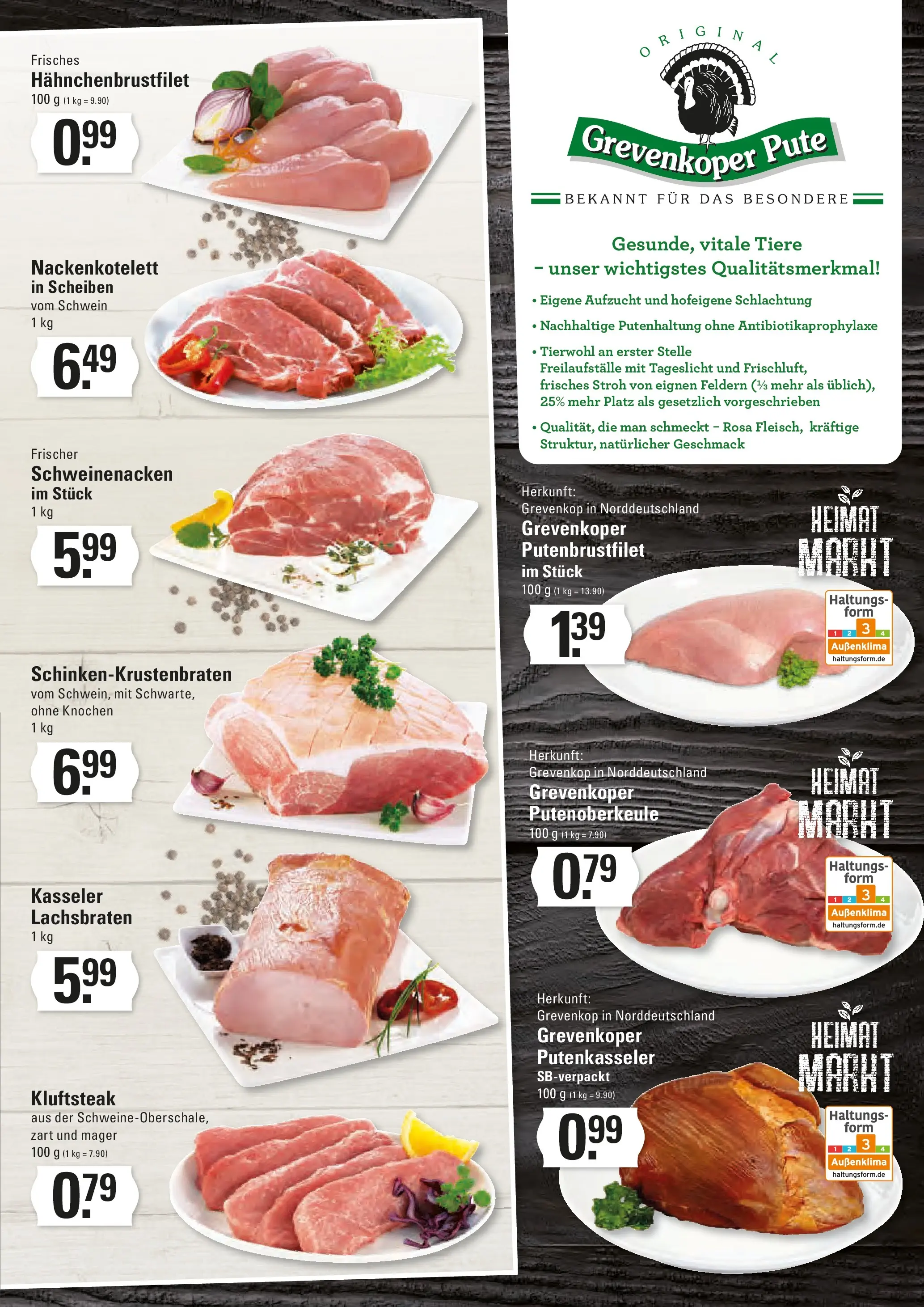 Edeka prospekt Stade	 (ab 13.10.2025) » Angebote Online | Seite: 5 | Produkte: Pute, Schweinenacken, Steak