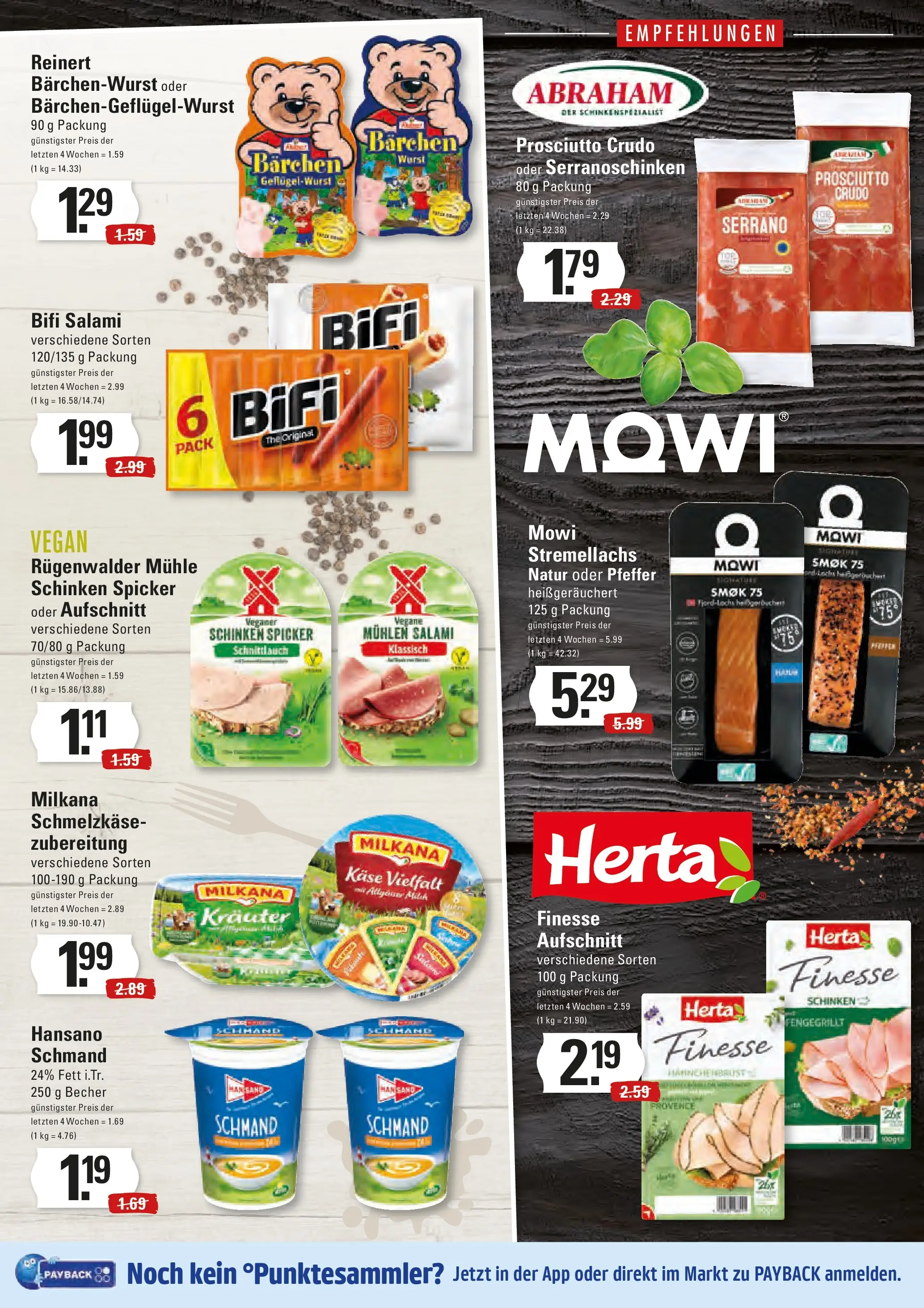 Edeka prospekt Stade	 (ab 13.10.2025) » Angebote Online | Seite: 7 | Produkte: Milkana, Pfeffer, Wurst, Salami