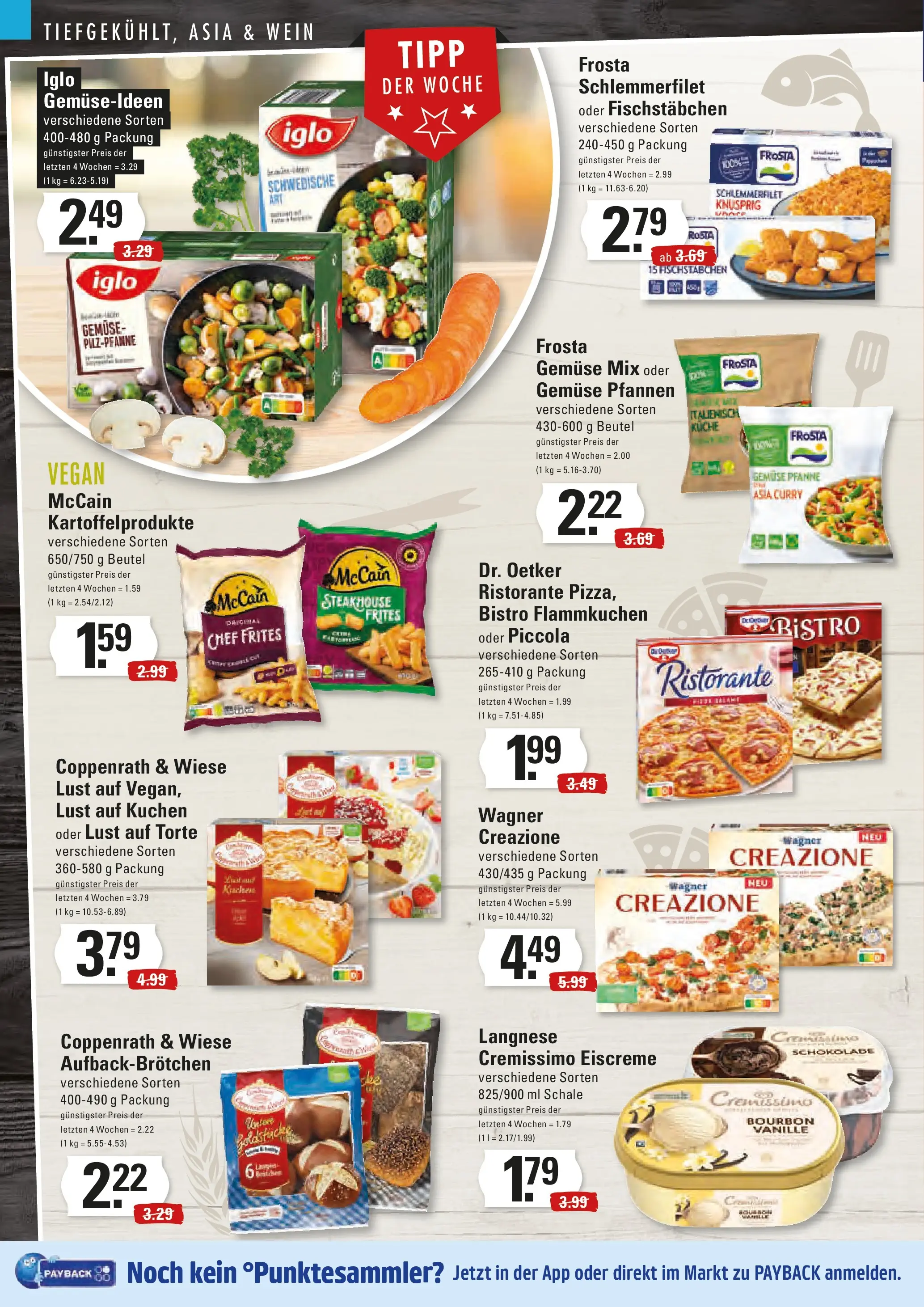 Edeka prospekt Stade	 (ab 13.10.2025) » Angebote Online | Seite: 8 | Produkte: Langnese cremissimo, Eiscreme, Wein, Bourbon
