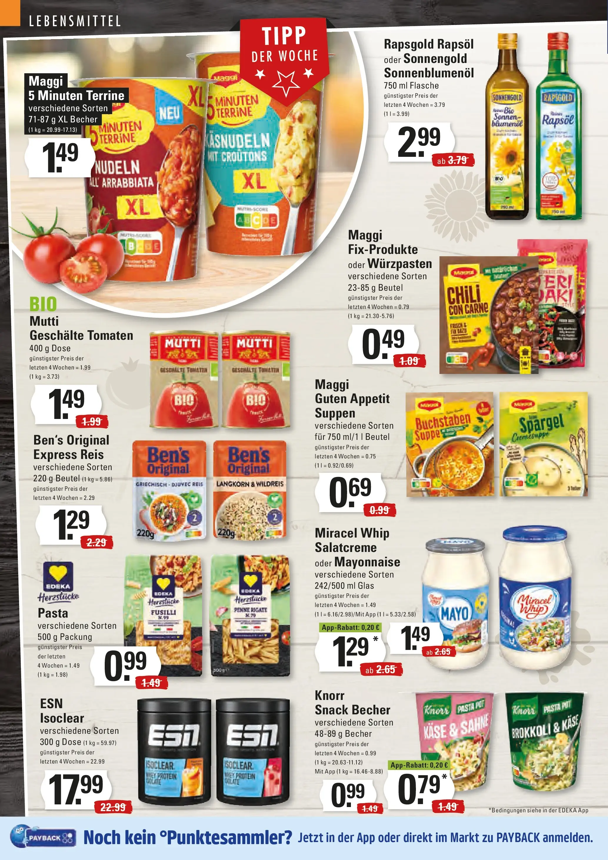 Edeka prospekt Stade	 (ab 13.10.2025) » Angebote Online | Seite: 14 | Produkte: Maggi, Sonnenblumenol, Brokkoli, Reis