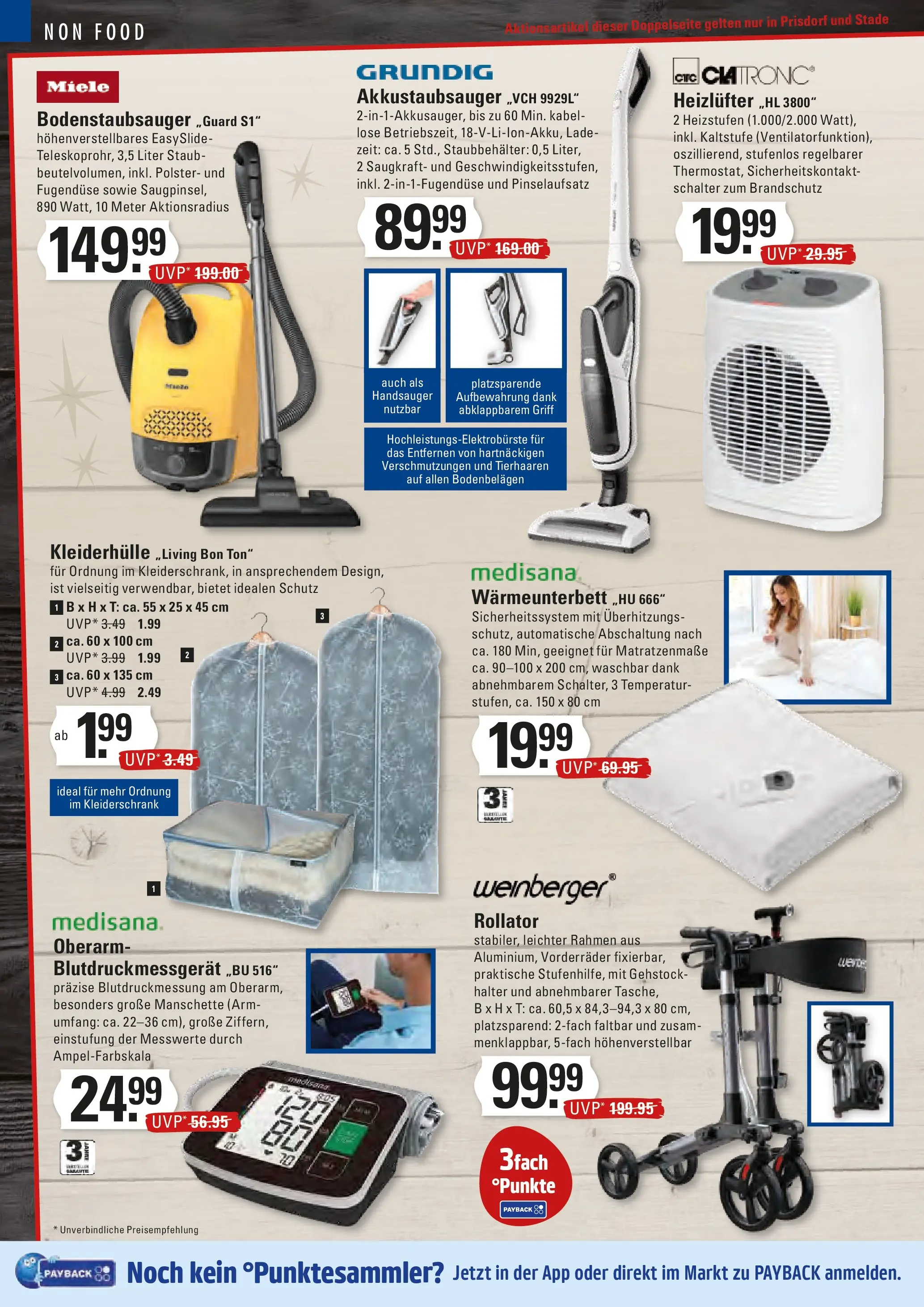 Edeka prospekt Stade	 (ab 13.10.2025) » Angebote Online | Seite: 22 | Produkte: Kabel, Tasche, Kleiderschrank, Monitor