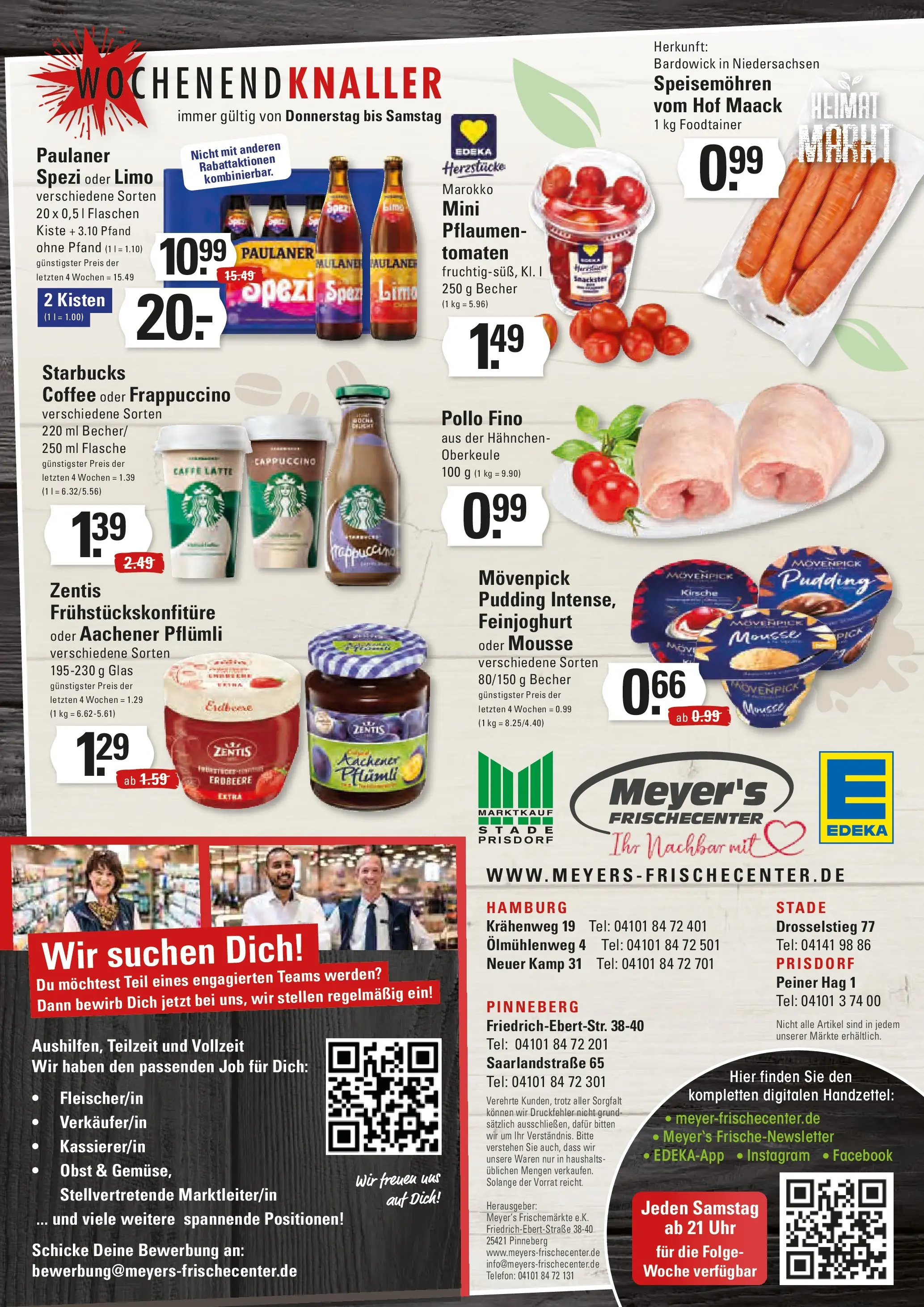 Edeka prospekt Stade	 (ab 13.10.2025) » Angebote Online | Seite: 24 | Produkte: Paulaner spezi, Tomaten, Obst, Paulaner