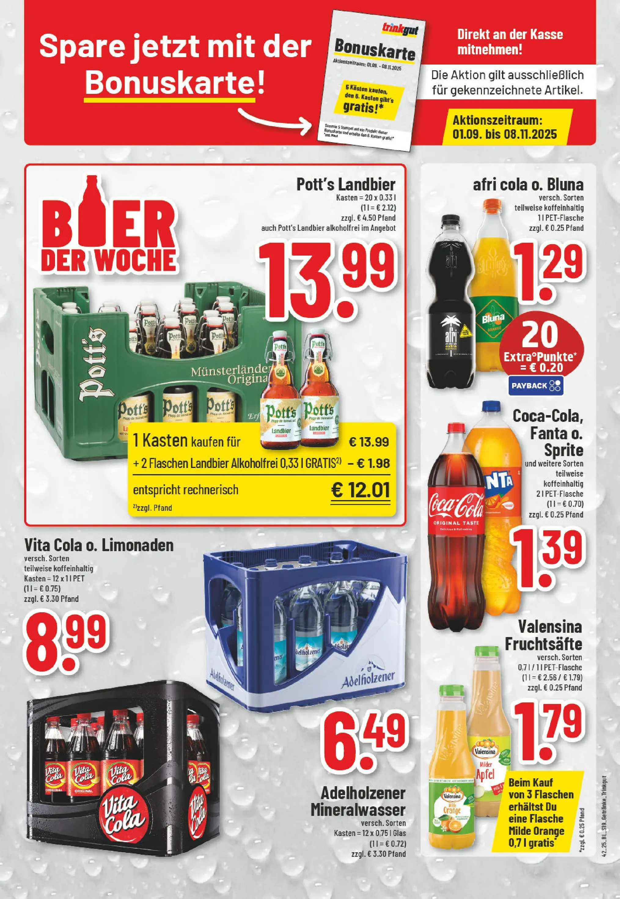 Edeka prospekt Euskirchen	 (ab 13.10.2025) » Angebote Online | Seite: 19 | Produkte: Fanta, Sprite, Cola, Mineralwasser