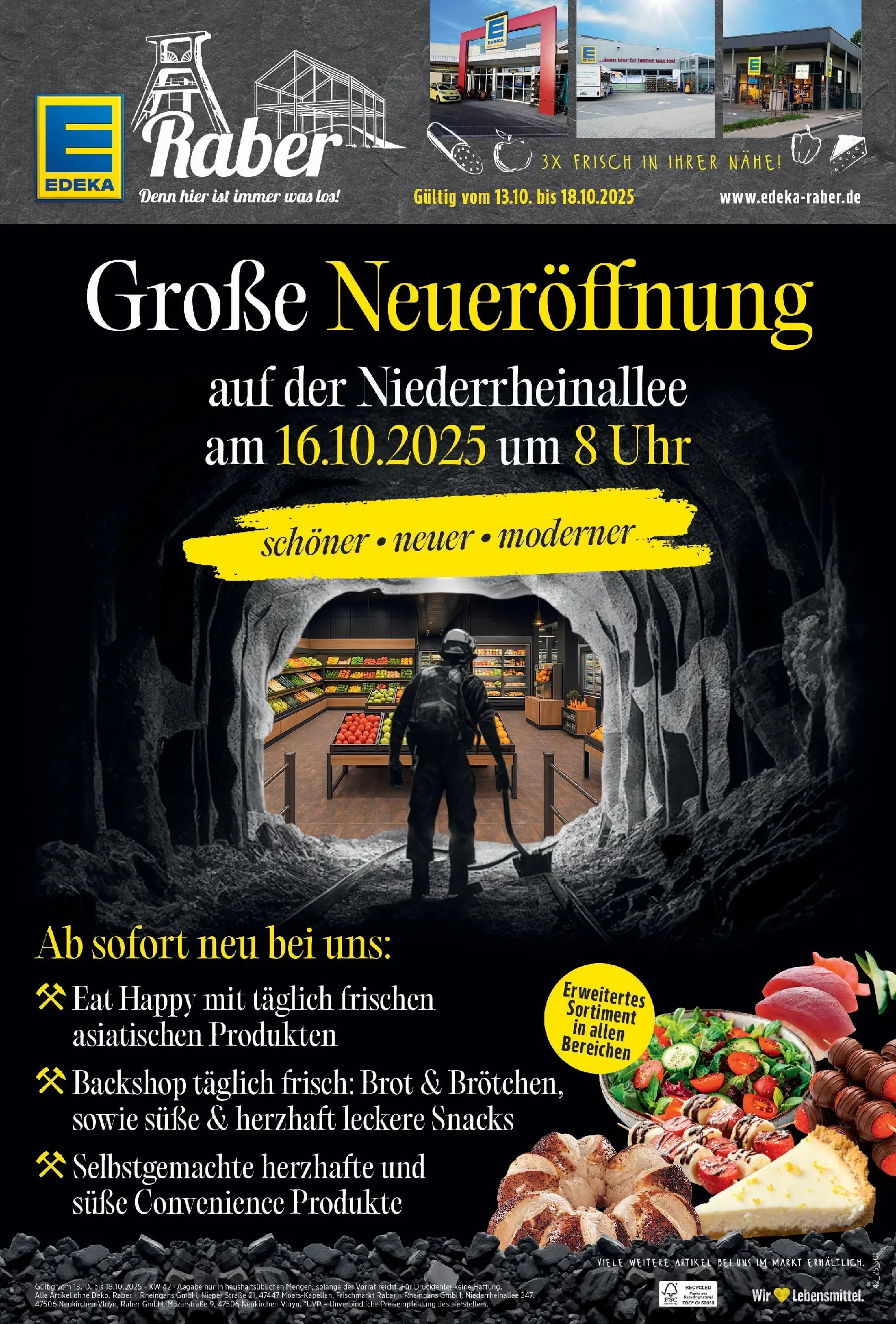 Edeka prospekt Moers	 (ab 13.10.2025) » Angebote Online | Seite: 1 | Produkte: Brot, Uhr
