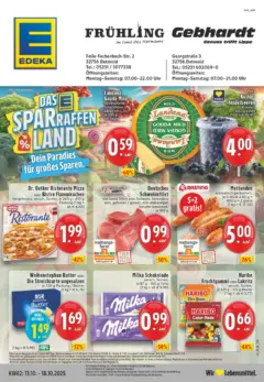 Edeka prospekt Detmold	 ab 13.10.2025 gültig
