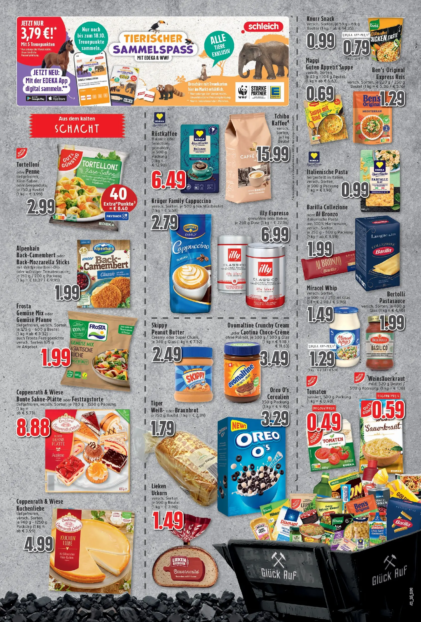 Edeka prospekt Moers	 (ab 13.10.2025) » Angebote Online | Seite: 9 | Produkte: Bockwurst, Kaffee, Tomaten, Pasta
