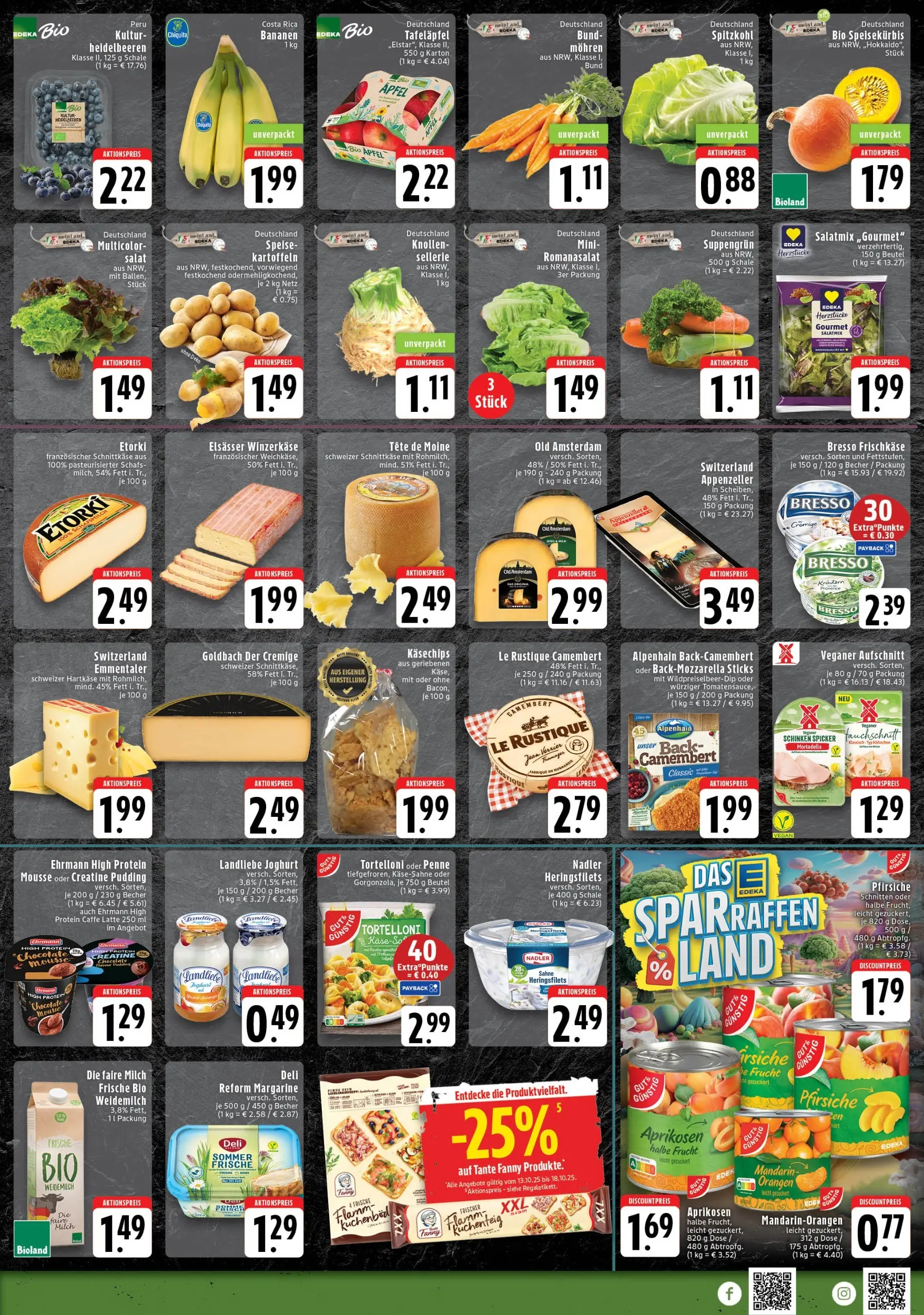 Edeka prospekt Wegberg	 (ab 13.10.2025) » Angebote Online | Seite: 5 | Produkte: Margarine, Joghurt, Mohren, Landliebe joghurt