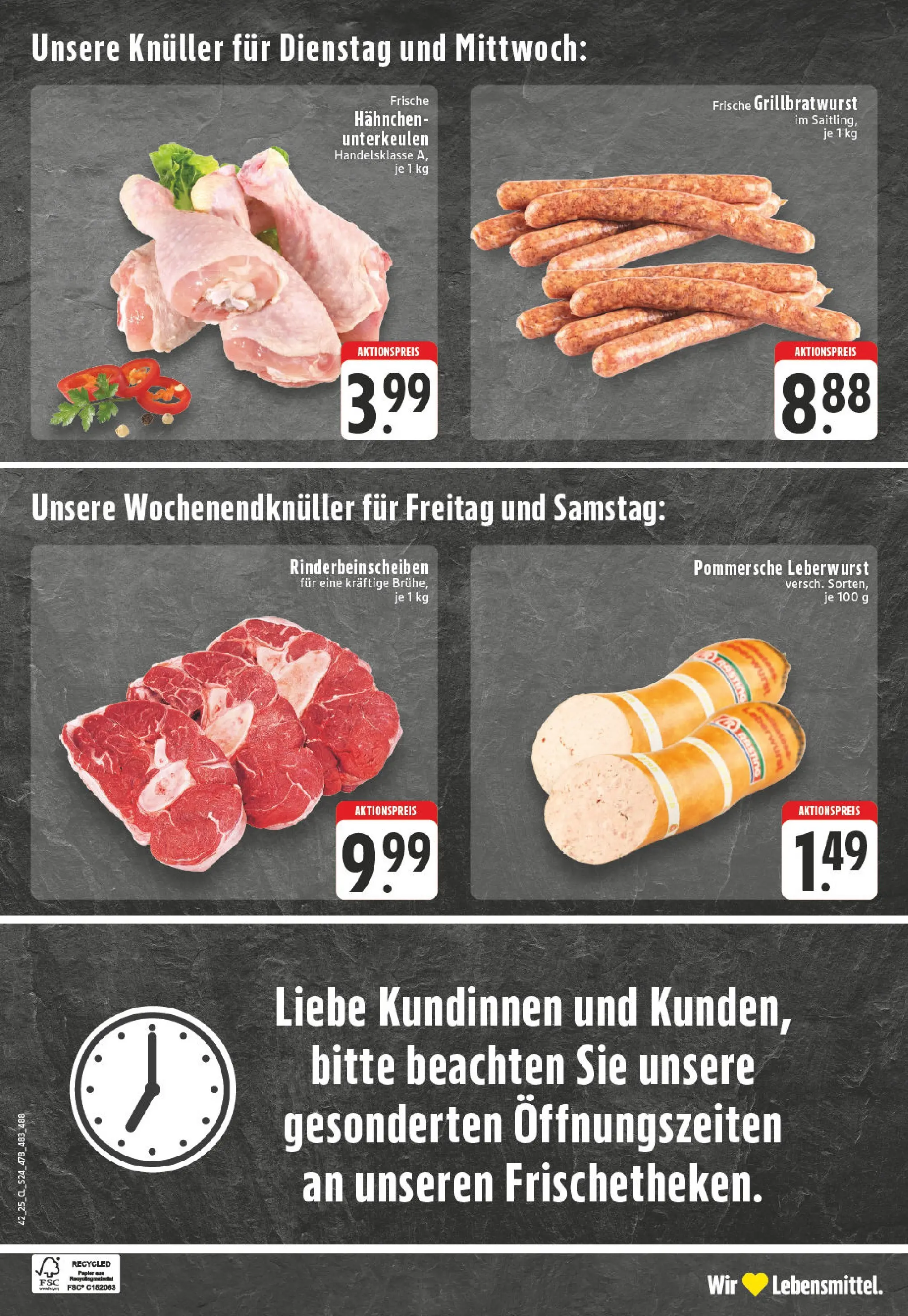 Edeka prospekt Bonn	 (ab 13.10.2025) » Angebote Online | Seite: 24 | Produkte: Hahnchen