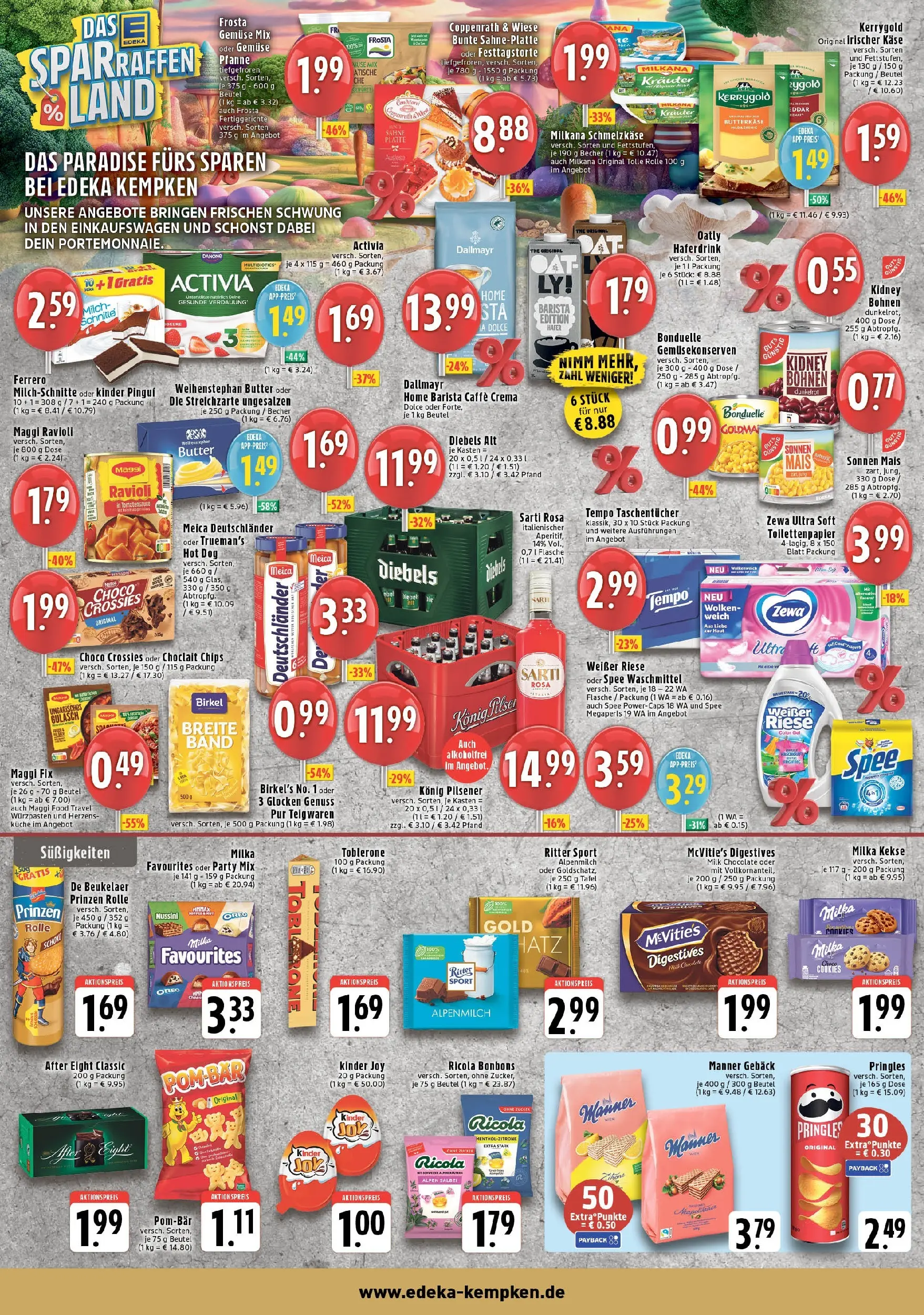 Edeka prospekt Krefeld - Hüls	 (ab 13.10.2025) » Angebote Online | Seite: 6 | Produkte: Ritter sport, Küche, Frosta, Haferdrink