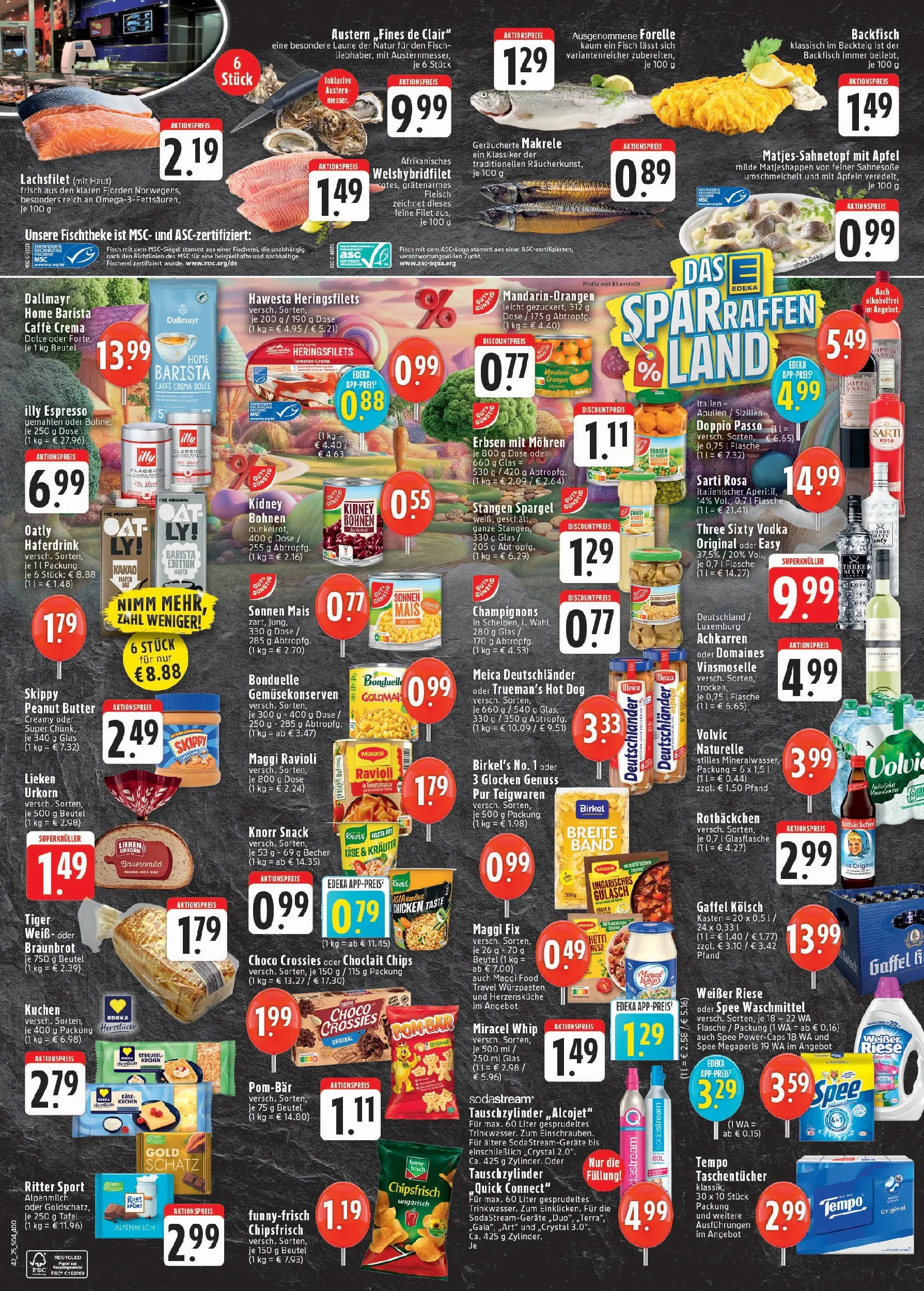 Edeka prospekt Bad Honnef	 (ab 13.10.2025) » Angebote Online | Seite: 4 | Produkte: Butter, Spargel, Spee, Kuchen
