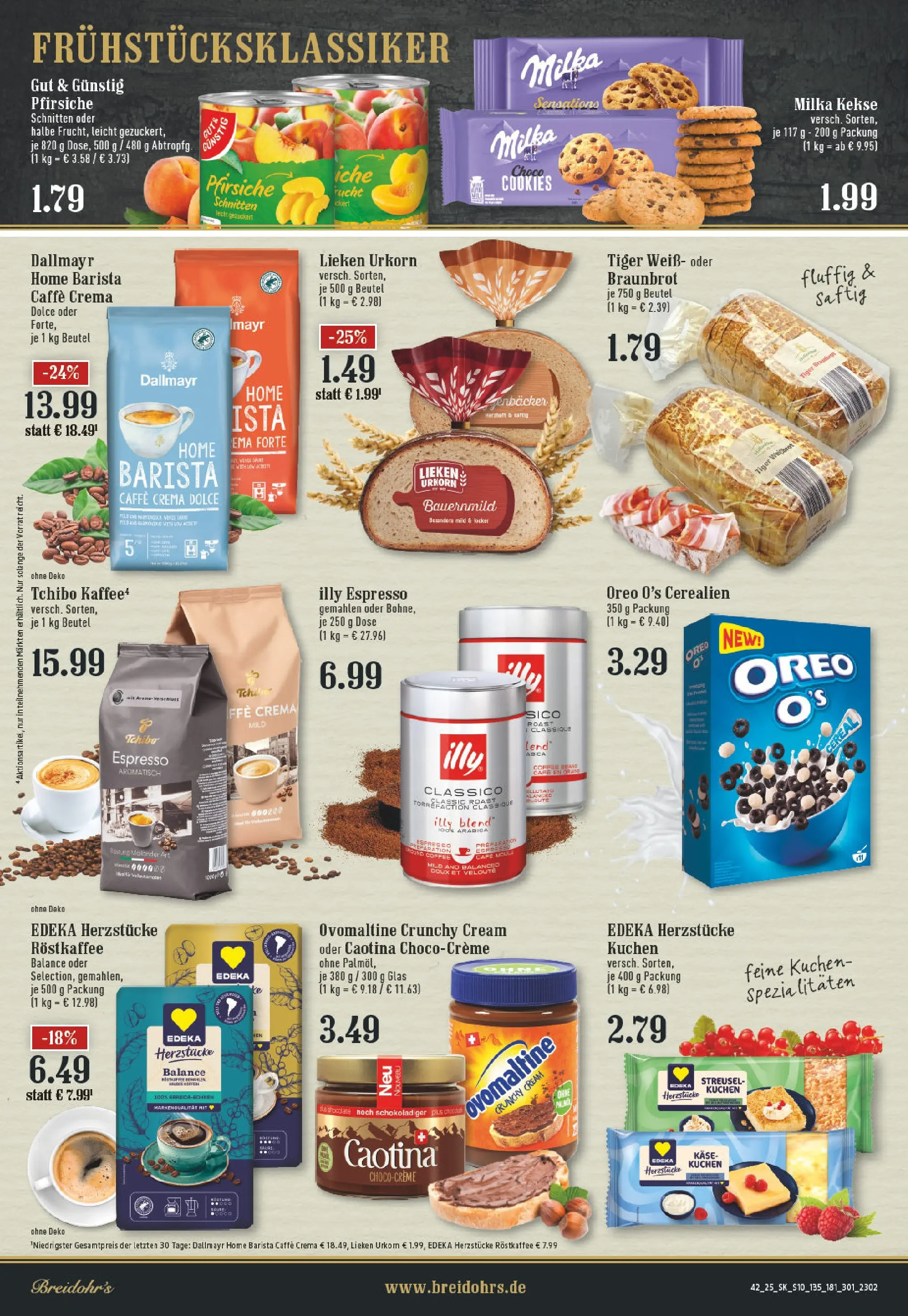 Edeka prospekt Rösrath	 (ab 13.10.2025) » Angebote Online | Seite: 10 | Produkte: Ovomaltine, Dallmayr, Kuchen, Kekse