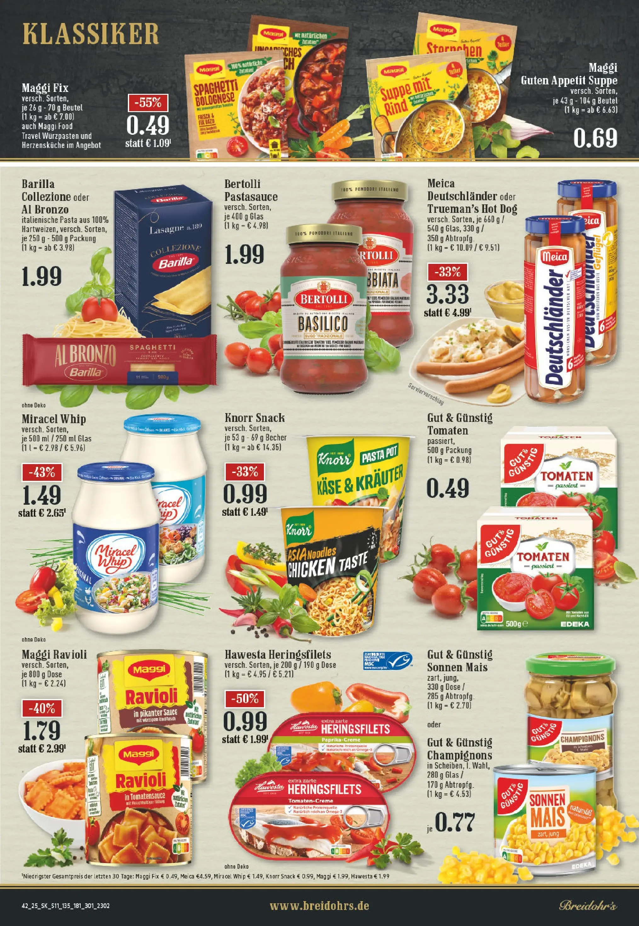 Edeka prospekt Rösrath	 (ab 13.10.2025) » Angebote Online | Seite: 11 | Produkte: Maggi, Knorr, Meica, Maggi fix