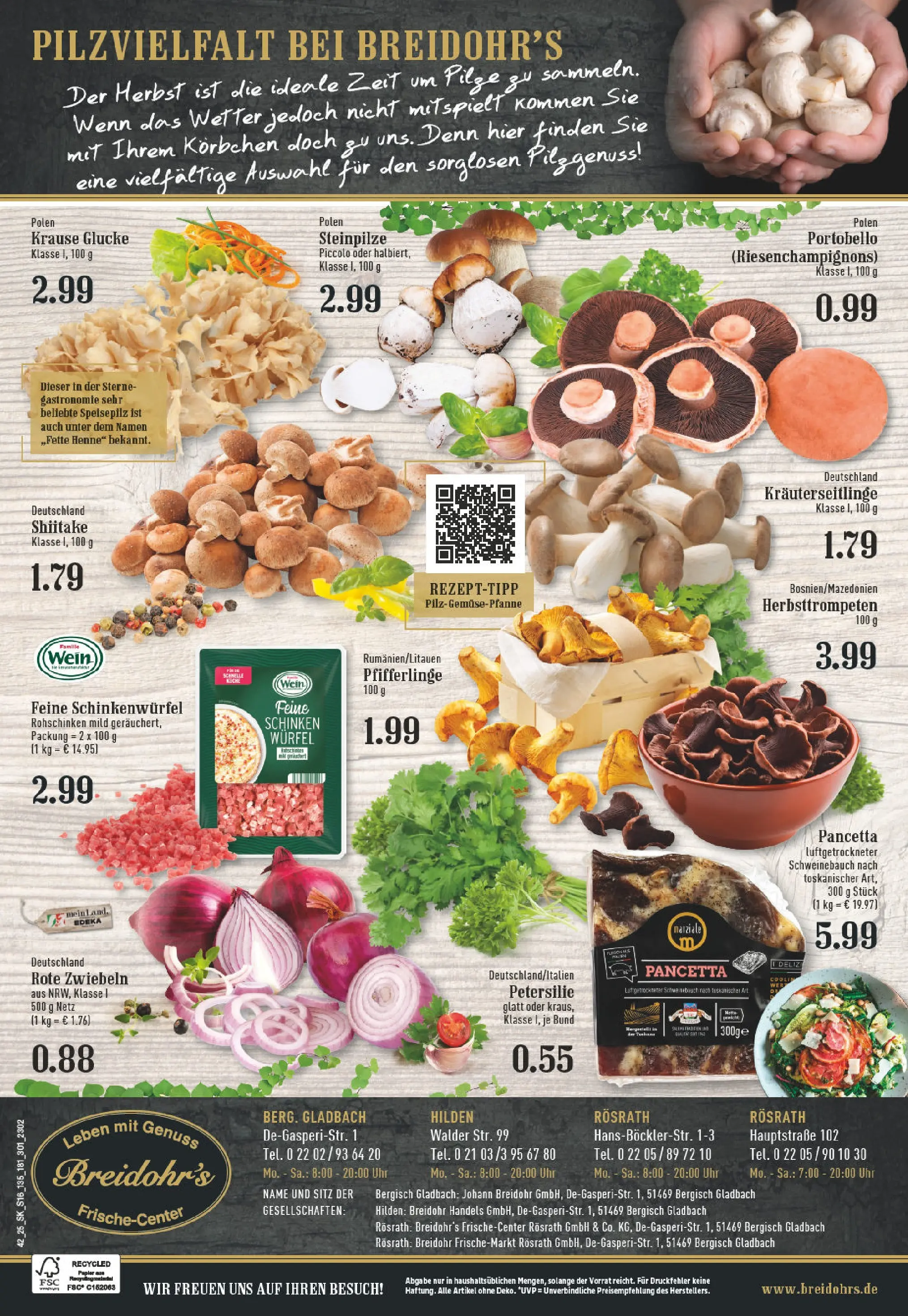 Edeka prospekt Rösrath	 (ab 13.10.2025) » Angebote Online | Seite: 16 | Produkte: Zwiebeln, Schinken, Wein, Uhr