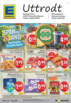 Edeka prospekt Hünxe-Bruckhausen	 ab 13.10.2025 gültig