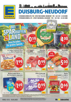 Edeka prospekt Duisburg	 ab 13.10.2025 gültig