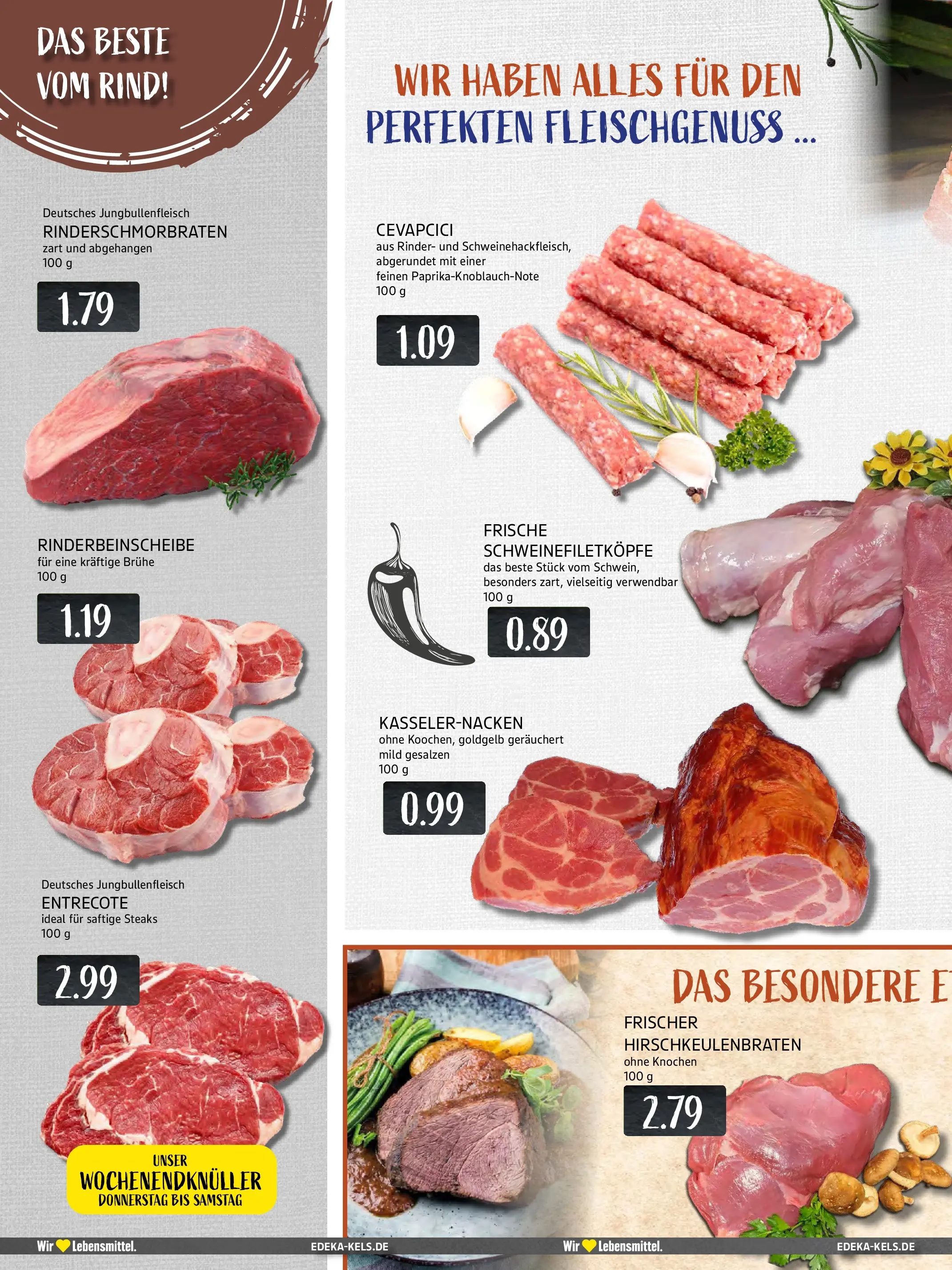 Edeka prospekt Ratingen-Hösel	 (ab 13.10.2025) » Angebote Online | Seite: 2 | Produkte: Cevapcici, Entrecote