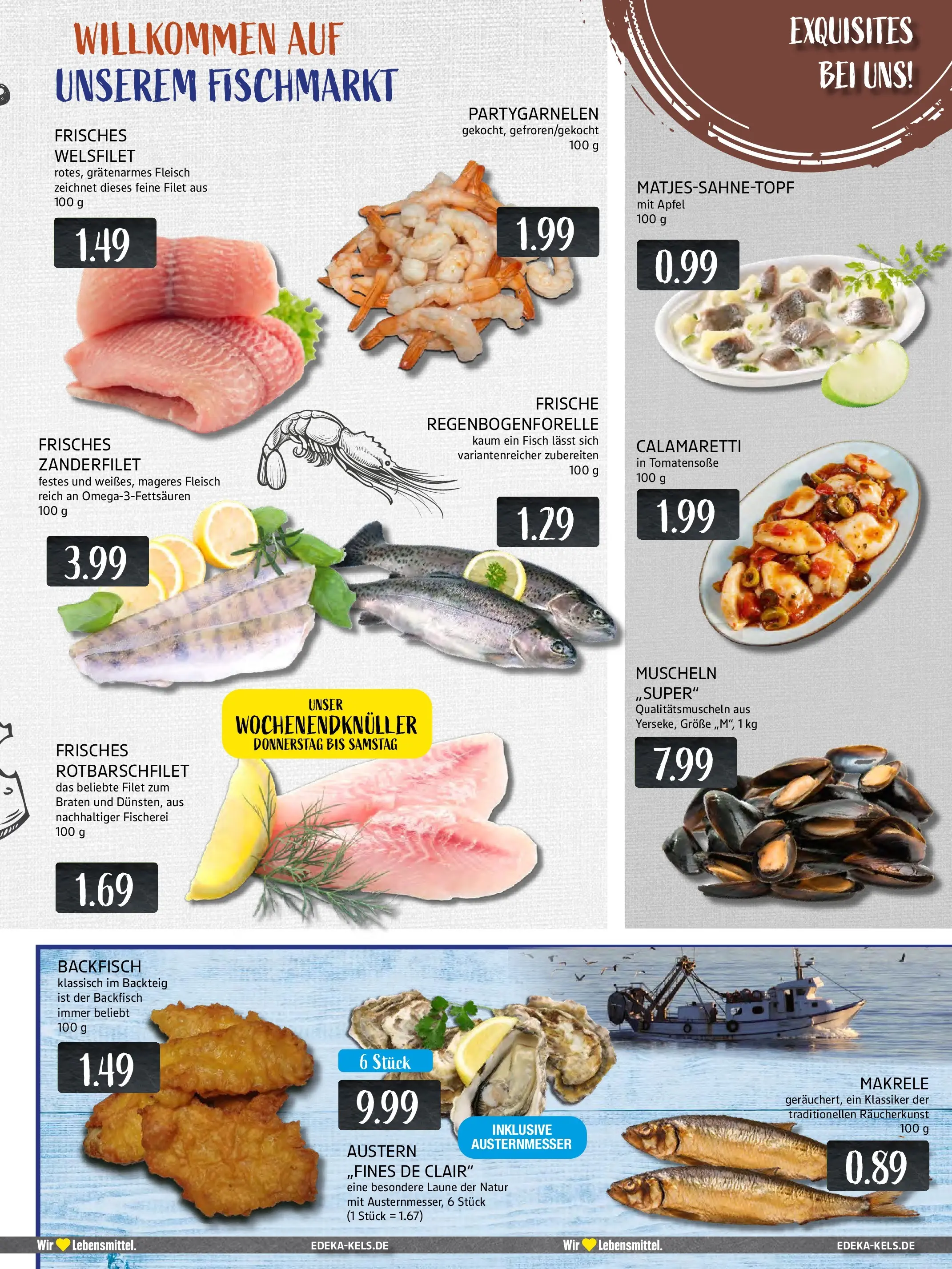Edeka prospekt Ratingen-Hösel	 (ab 13.10.2025) » Angebote Online | Seite: 7 | Produkte: Äpfel, Fisch, Fleisch