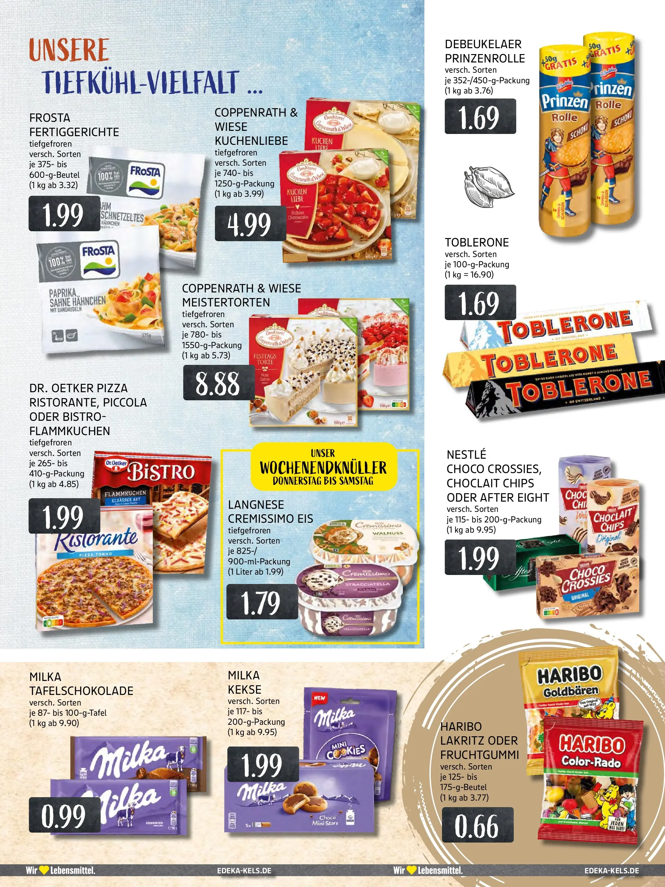 Edeka prospekt Ratingen-Hösel	 (ab 13.10.2025) » Angebote Online | Seite: 13 | Produkte: Hahnchen, Haribo, Milka, Fertiggerichte
