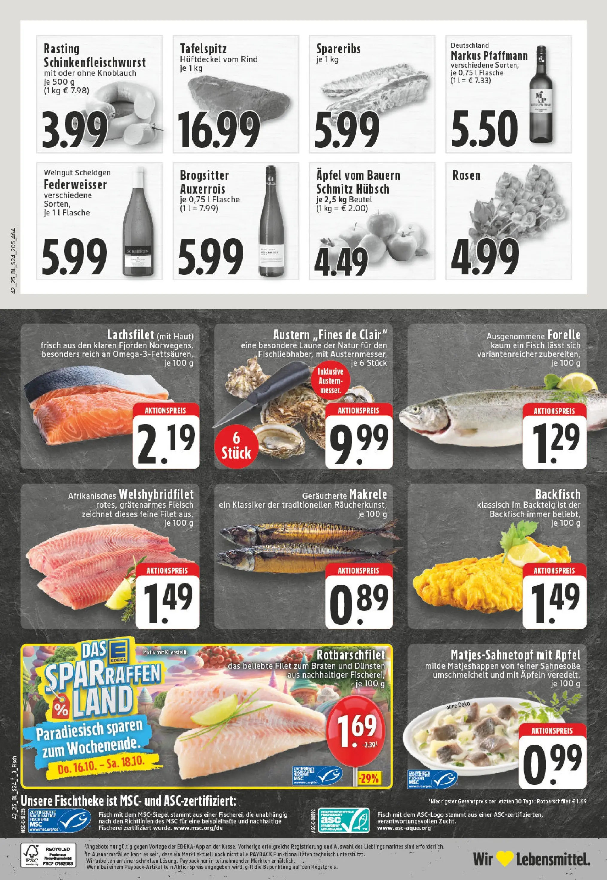 Edeka prospekt Königswinter - Oberpleis	 (ab 13.10.2025) » Angebote Online | Seite: 24 | Produkte: Tafelspitz, Äpfel, Apple, Knoblauch