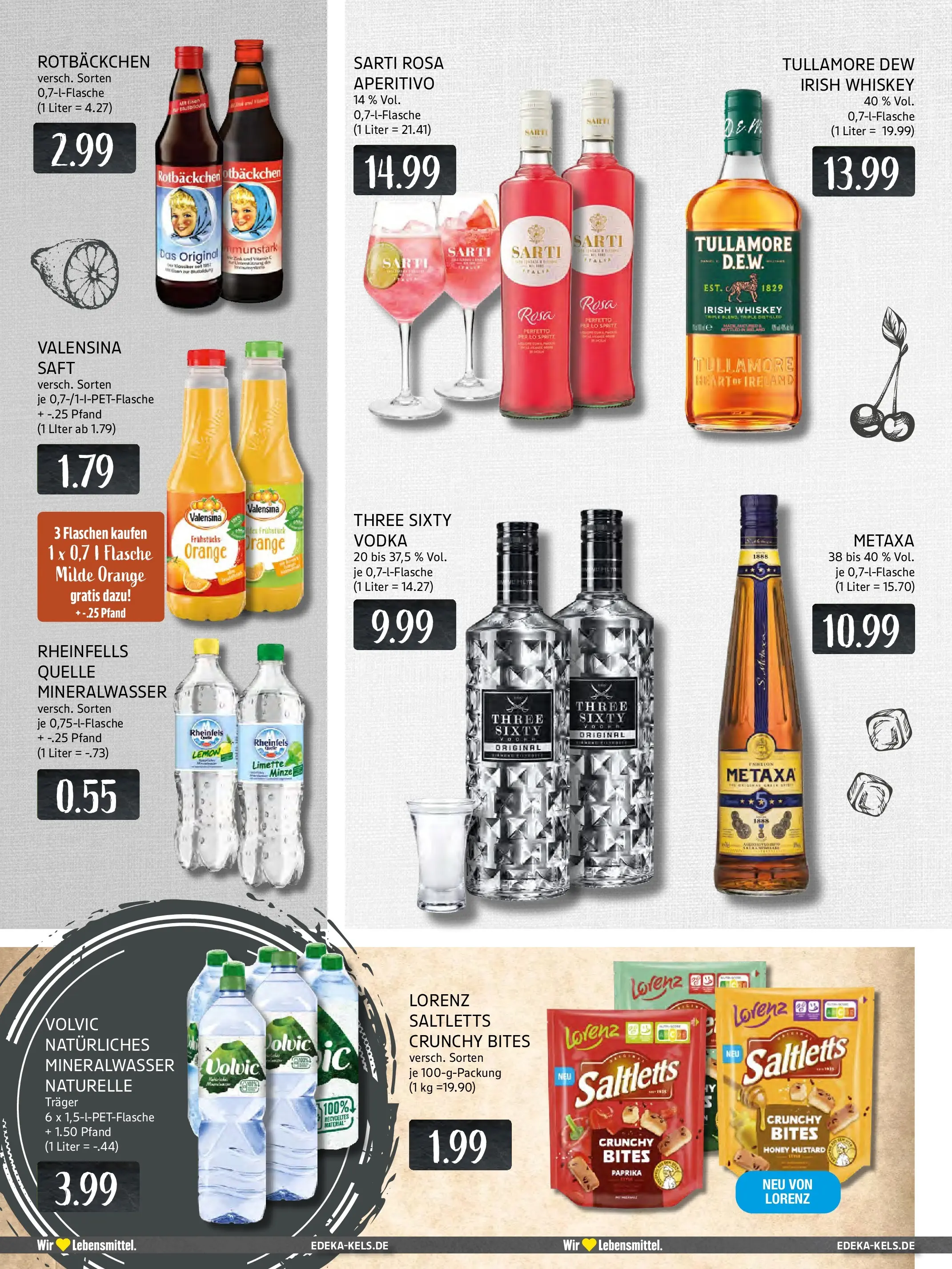 Edeka prospekt Ratingen-Hösel	 (ab 13.10.2025) » Angebote Online | Seite: 14 | Produkte: Sprite, Paprika, Limette, Saft