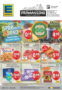 Edeka prospekt Adenau / Eifel	 ab 13.10.2025 gültig