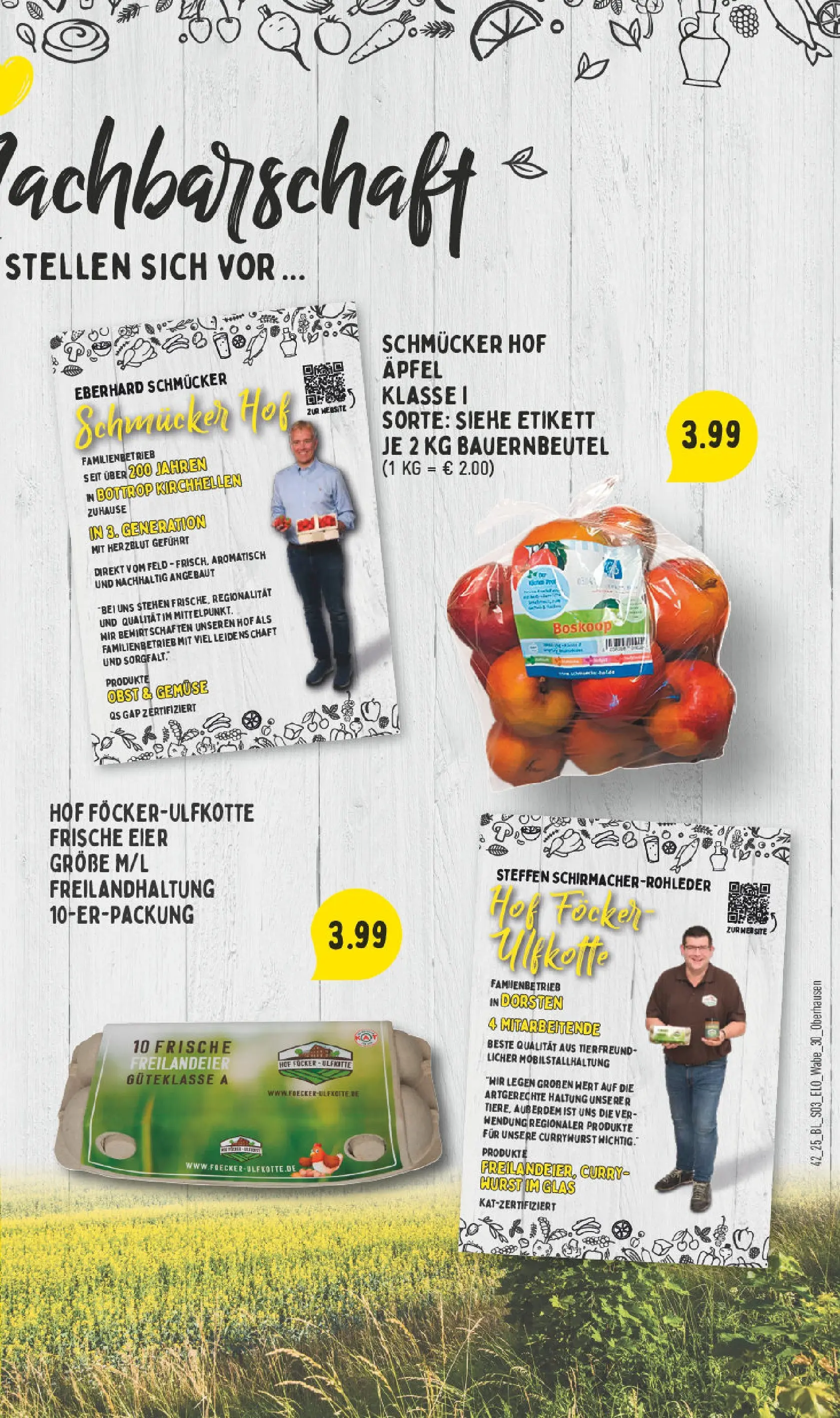 Edeka prospekt Oberhausen	 (ab 13.10.2025) » Angebote Online | Seite: 27 | Produkte: Eier, Äpfel, Gemüse, Obst