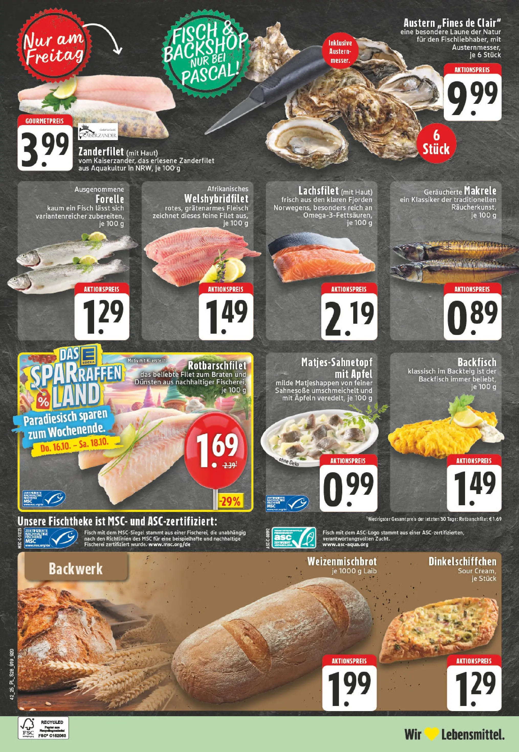 Edeka prospekt Xanten	 (ab 13.10.2025) » Angebote Online | Seite: 28 | Produkte: Äpfel, Fisch, Fleisch