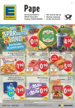 Edeka prospekt Unna	 ab 13.10.2025 gültig