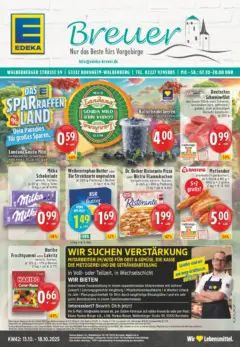 Edeka prospekt Bornheim-Walberberg	 ab 13.10.2025 gültig