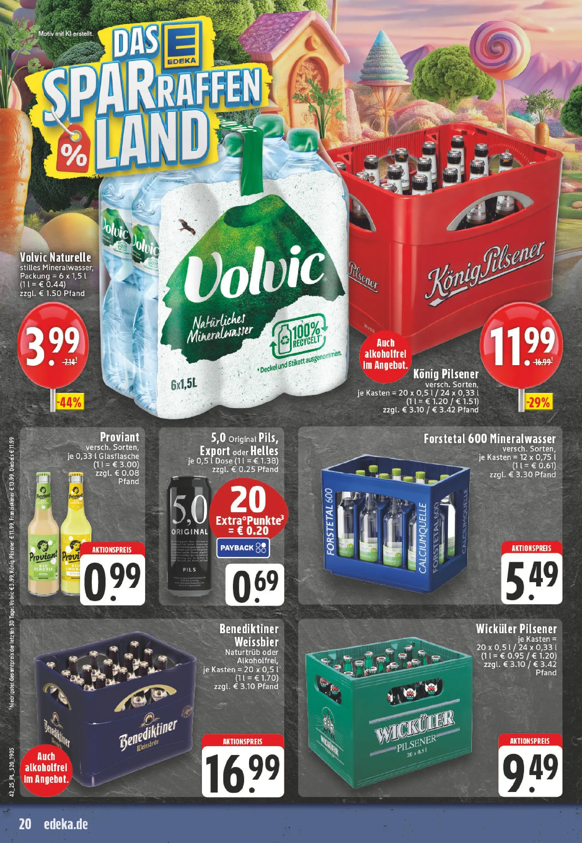 Edeka prospekt Lippstadt	 (ab 13.10.2025) » Angebote Online | Seite: 20 | Produkte: Franziskaner, Weißbier, Pils, Äpfel