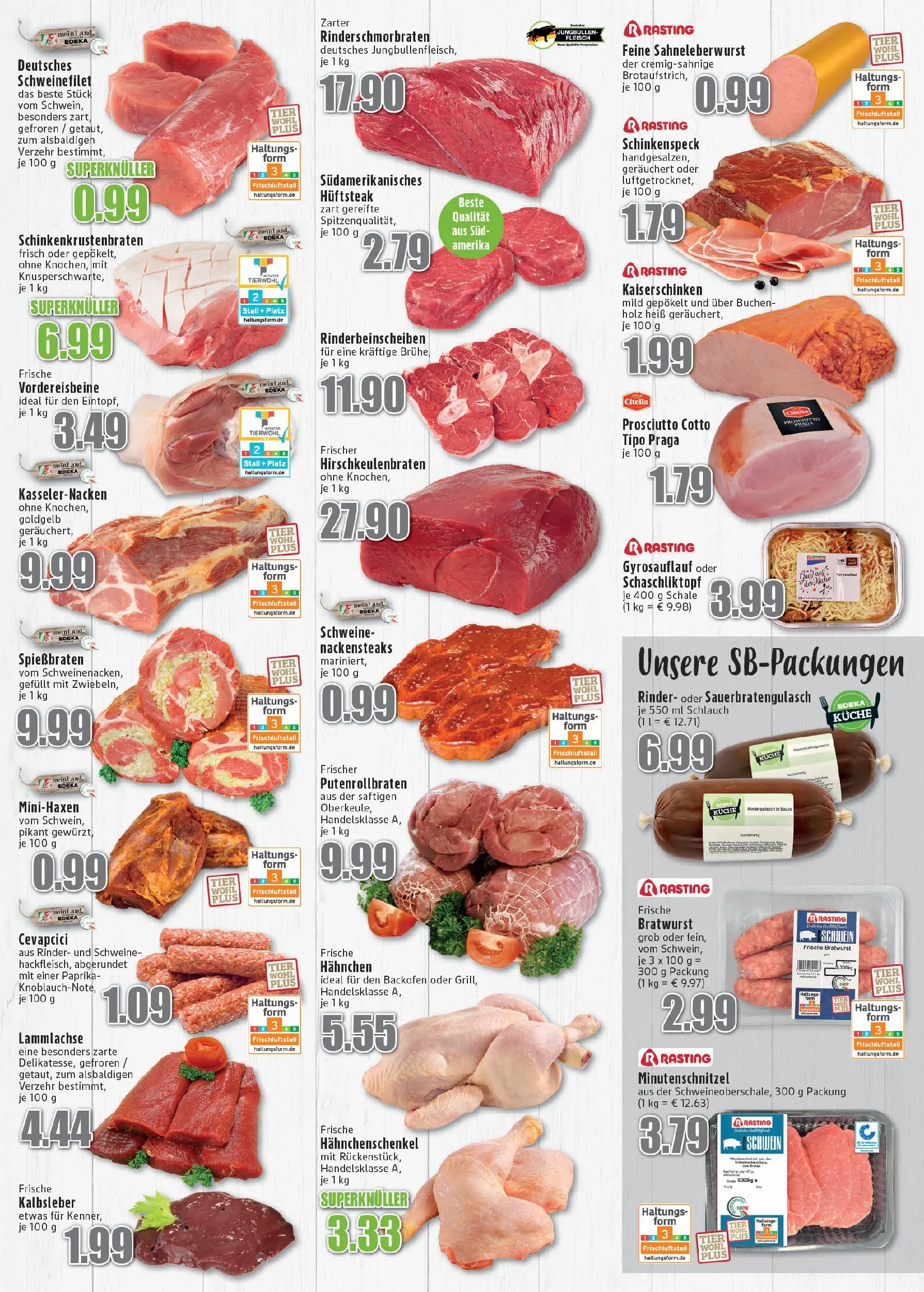 Edeka prospekt Meckenheim	 (ab 13.10.2025) » Angebote Online | Seite: 2 | Produkte: Hahnchen, Hahnchenschenkel, Schweinefilet, Zwiebeln