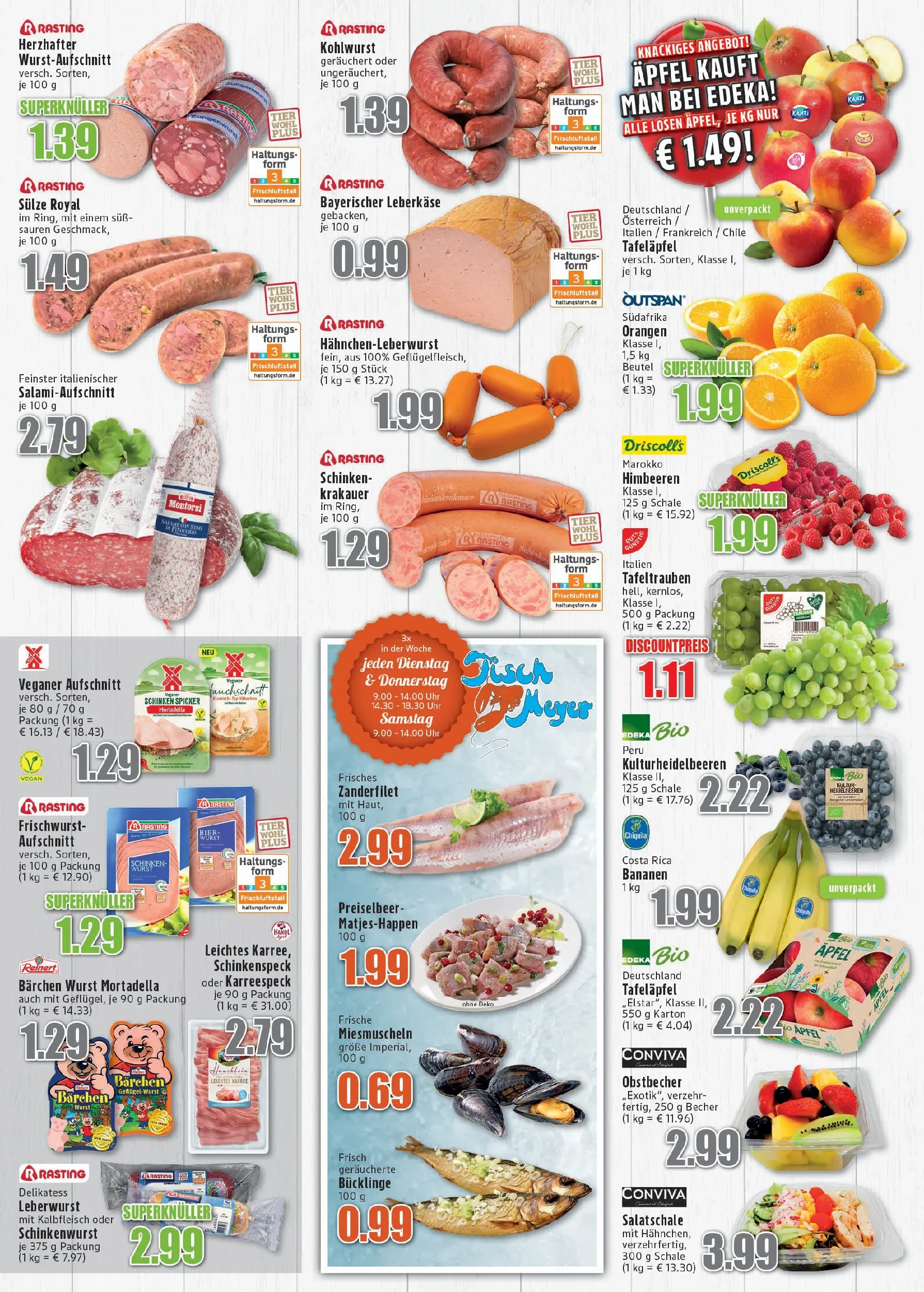Edeka prospekt Meckenheim	 (ab 13.10.2025) » Angebote Online | Seite: 3 | Produkte: Bier, Äpfel, Orangen, Leberkase