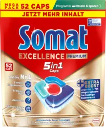 Somat Spülmaschinen-Caps Excellence Premium 5in1