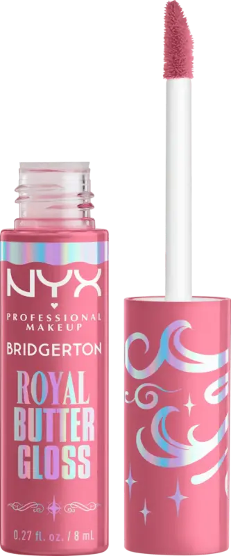 NYX PROFESSIONAL MAKEUP Lipgloss Bridgerton Royal Butter 01 Angel Food Cake