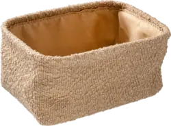 Dekorieren & Einrichten Stoffkorb rechteckig, beige
