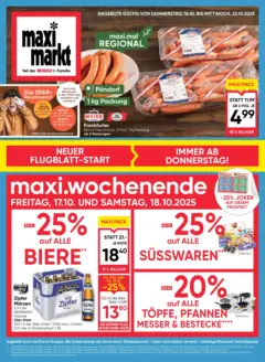 Maximarkt Vöcklabruck, Wels ab 16.10.2025 gültig Maximarkt Vöcklabruck, Wels ab 16.10.2025 gültig